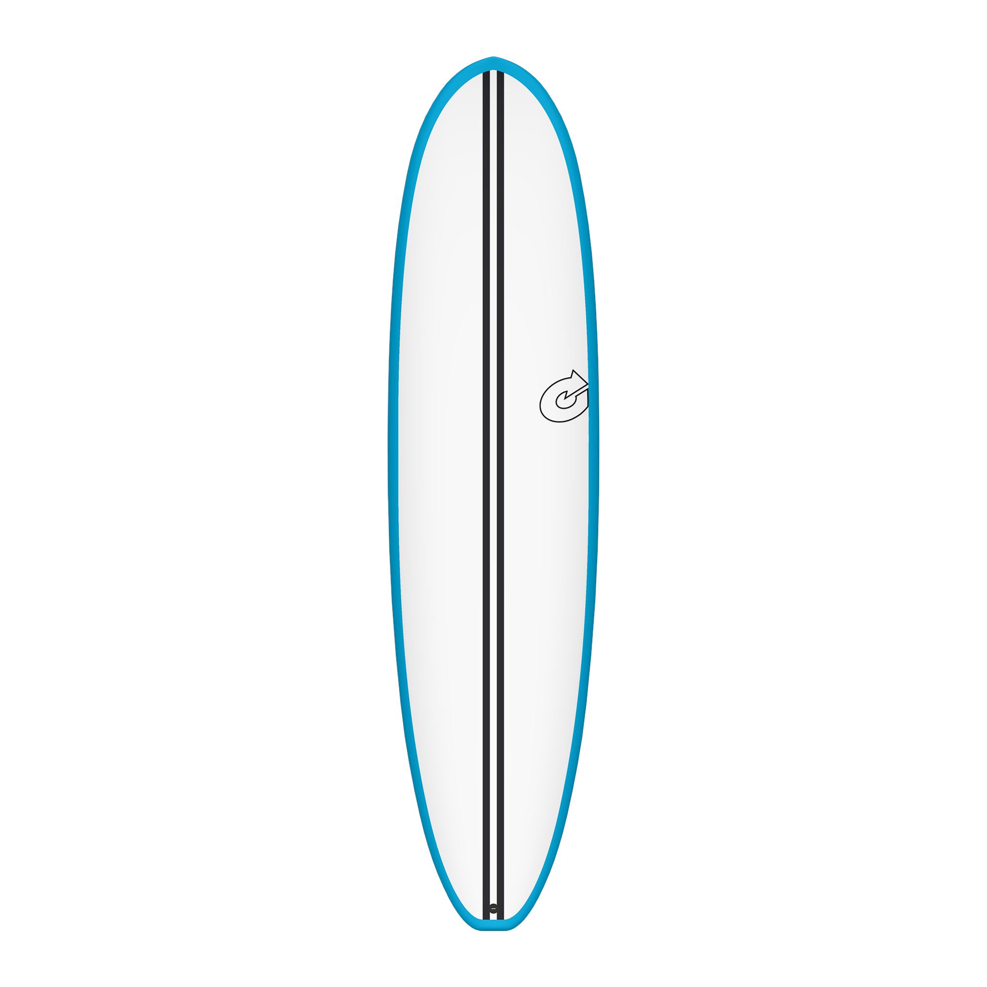 Surfboard TORQ TEC V+ 7.0 Rail Blau 