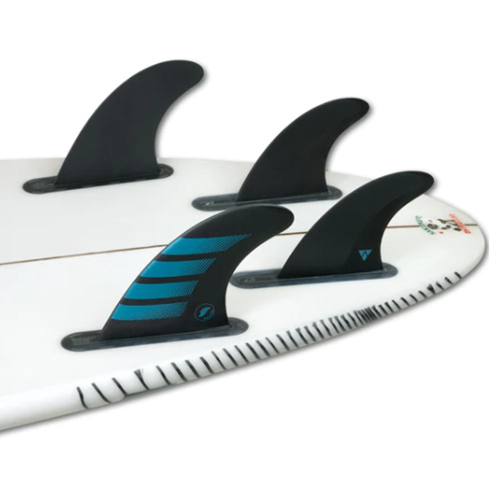 FUTURES Quad Thruster 5 Fin Set F4 Alpha SMALL 