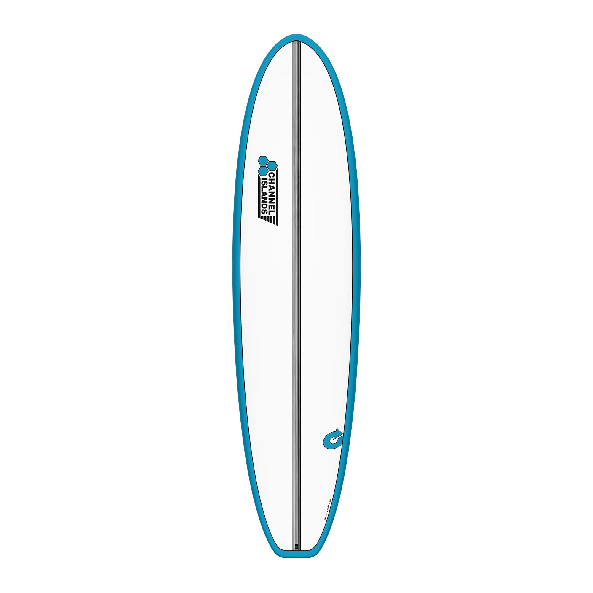 Surfboard CHANNEL ISLANDS X-lite Chancho 7.6 Blau Verkauf nur an autorisierte Channel Islands Dealer