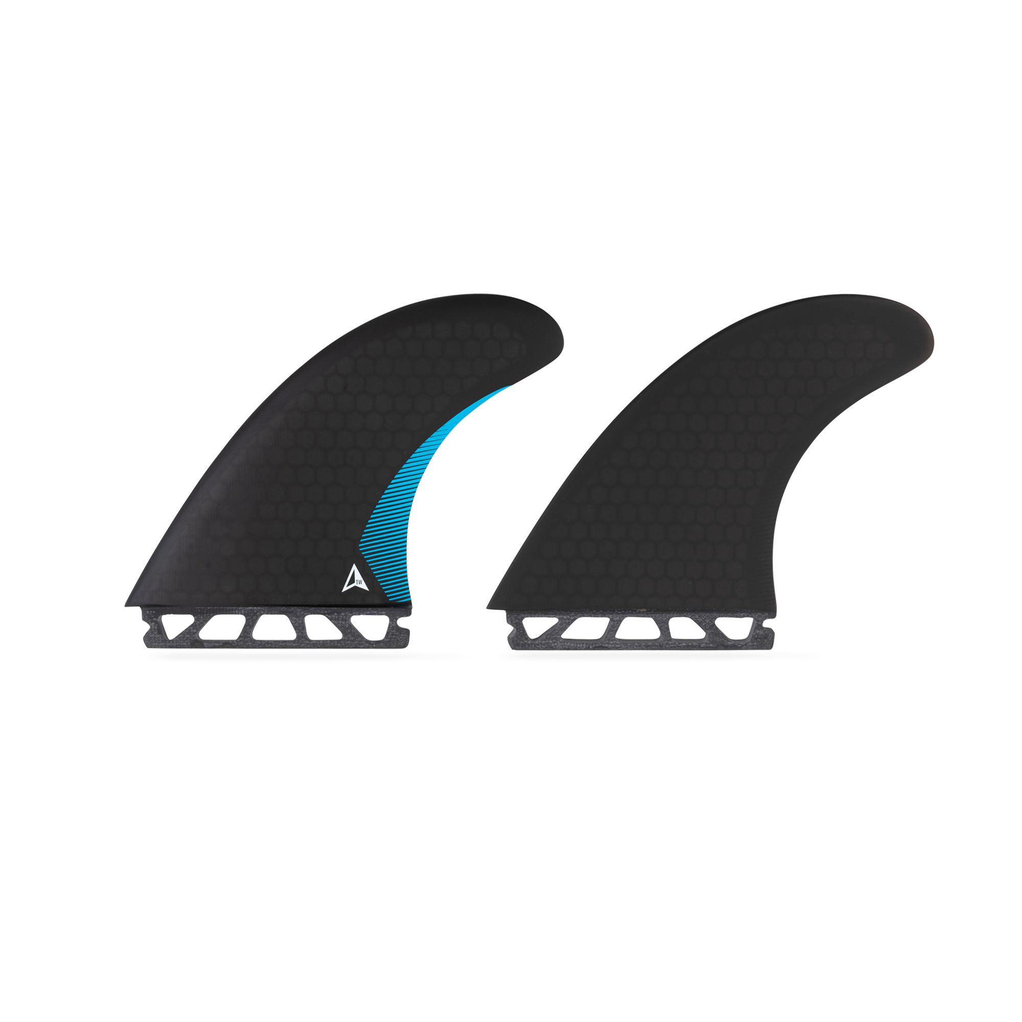 ROAM Twin Fin Set Medium one tab Schwarz 