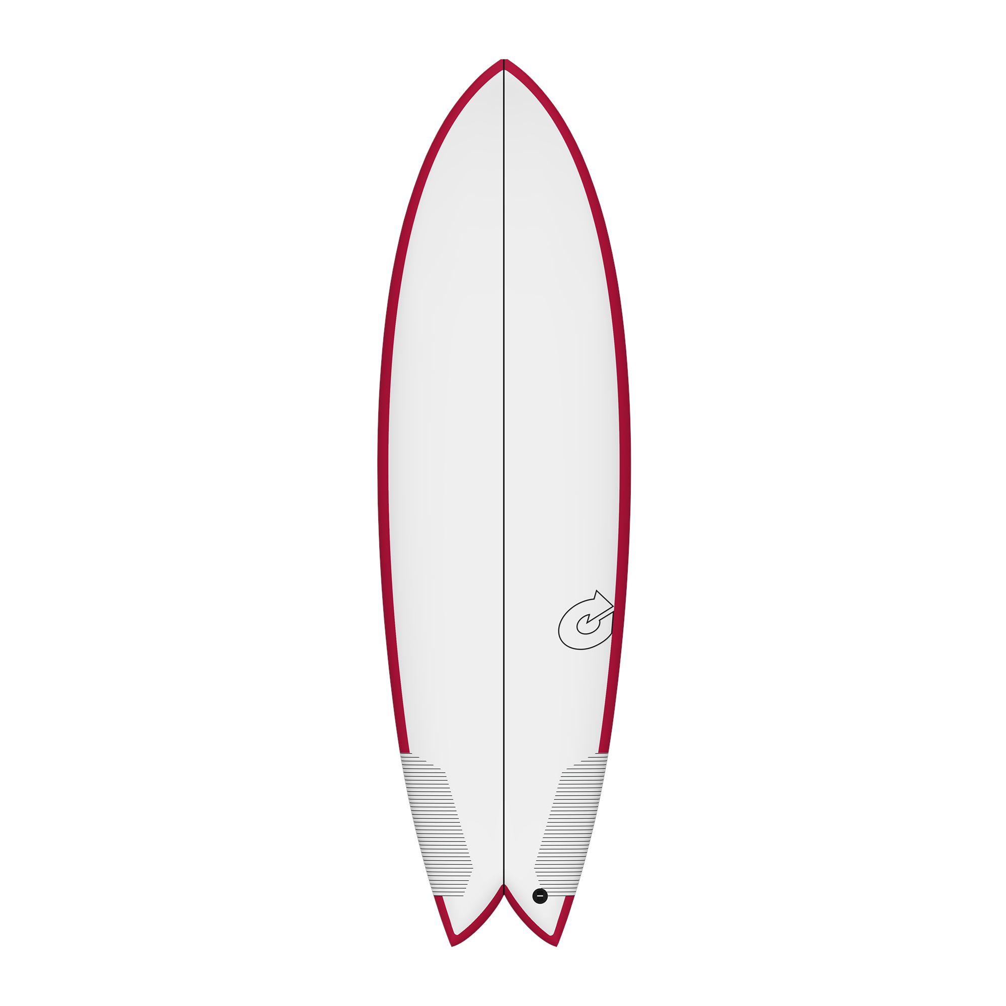 Surfboard TORQ TEC BigBoy Fish 7.2 Rail Rot 