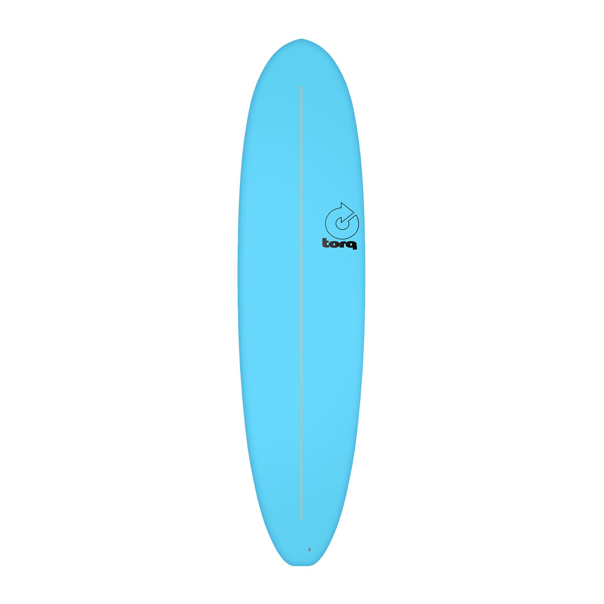 Surfboard TORQ Softboard 8.2 V+ Funboard Blau 