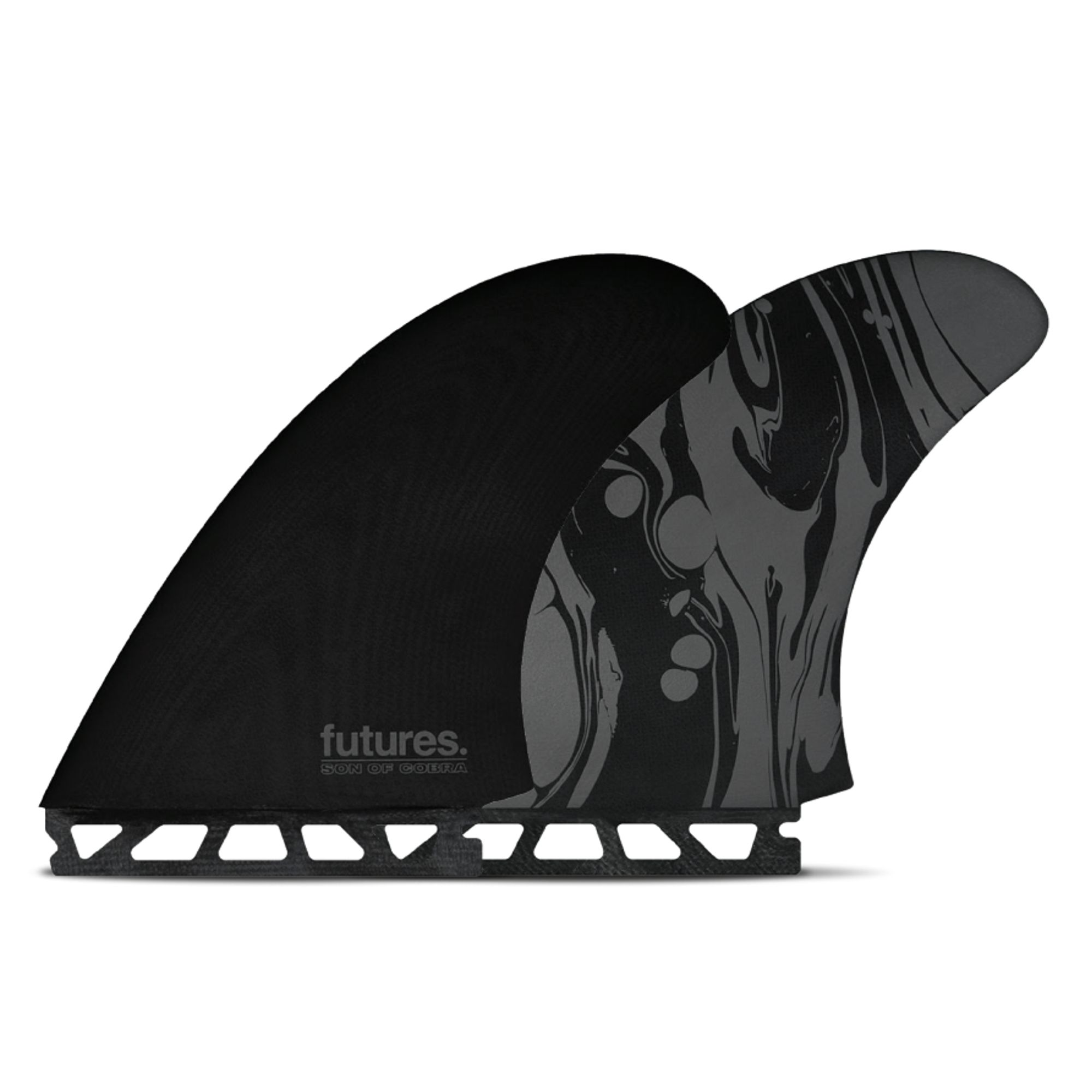 FUTURES Twin Fin Set Son of Cobra fiberglass Schwa 