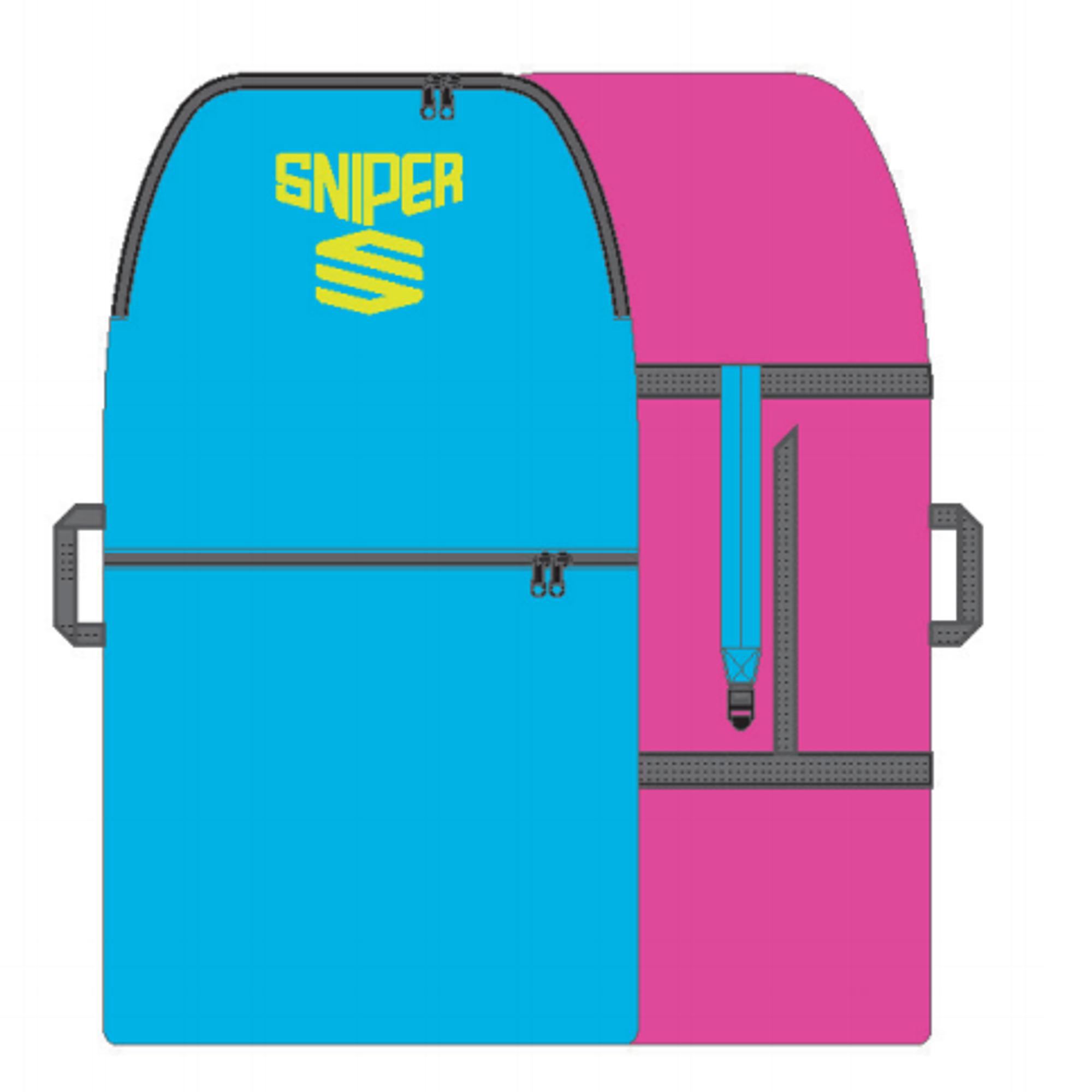 SNIPER Bodyboard Tasche Rucksack Single Cover 80s 