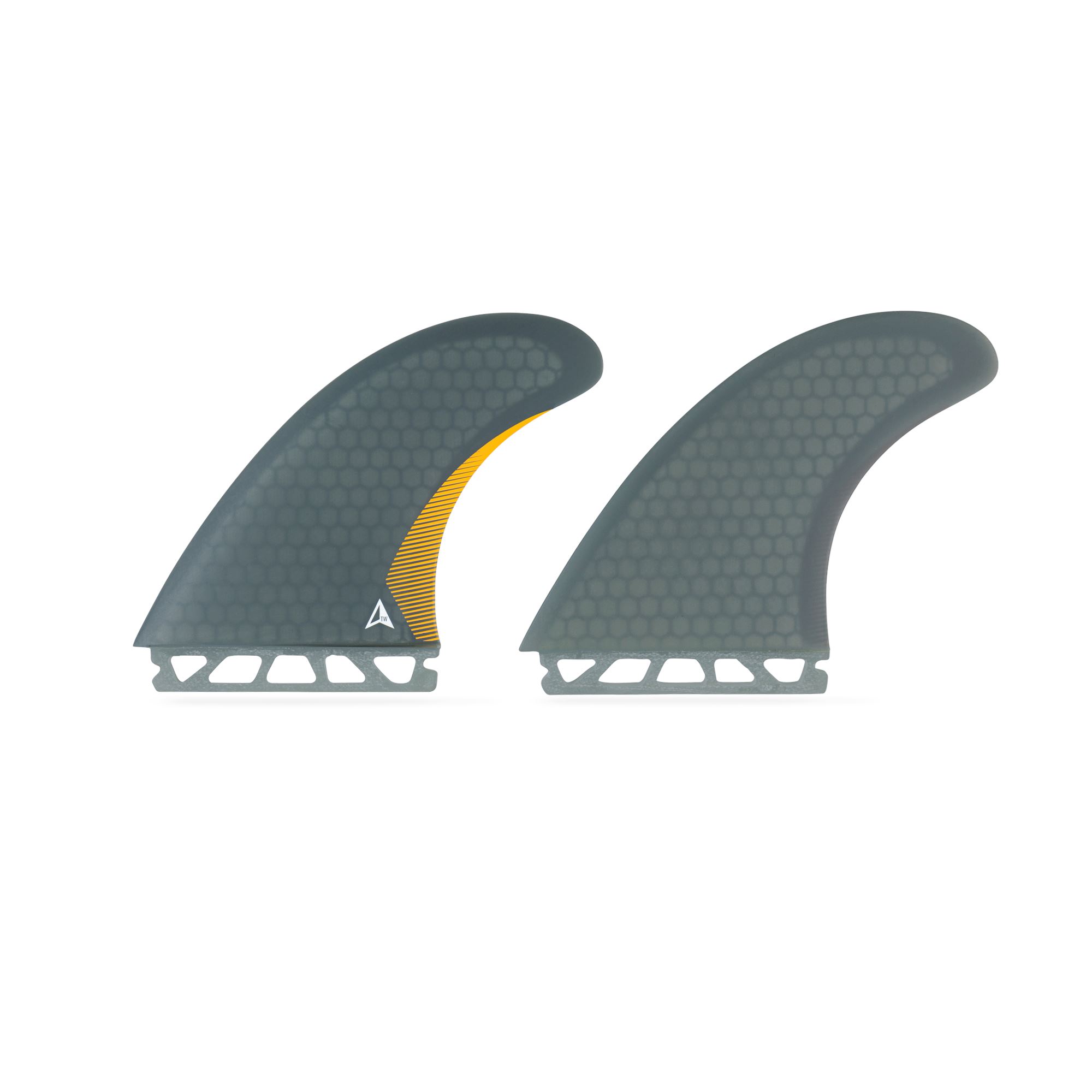 ROAM Twin Fin Set Medium one tab Smoke 