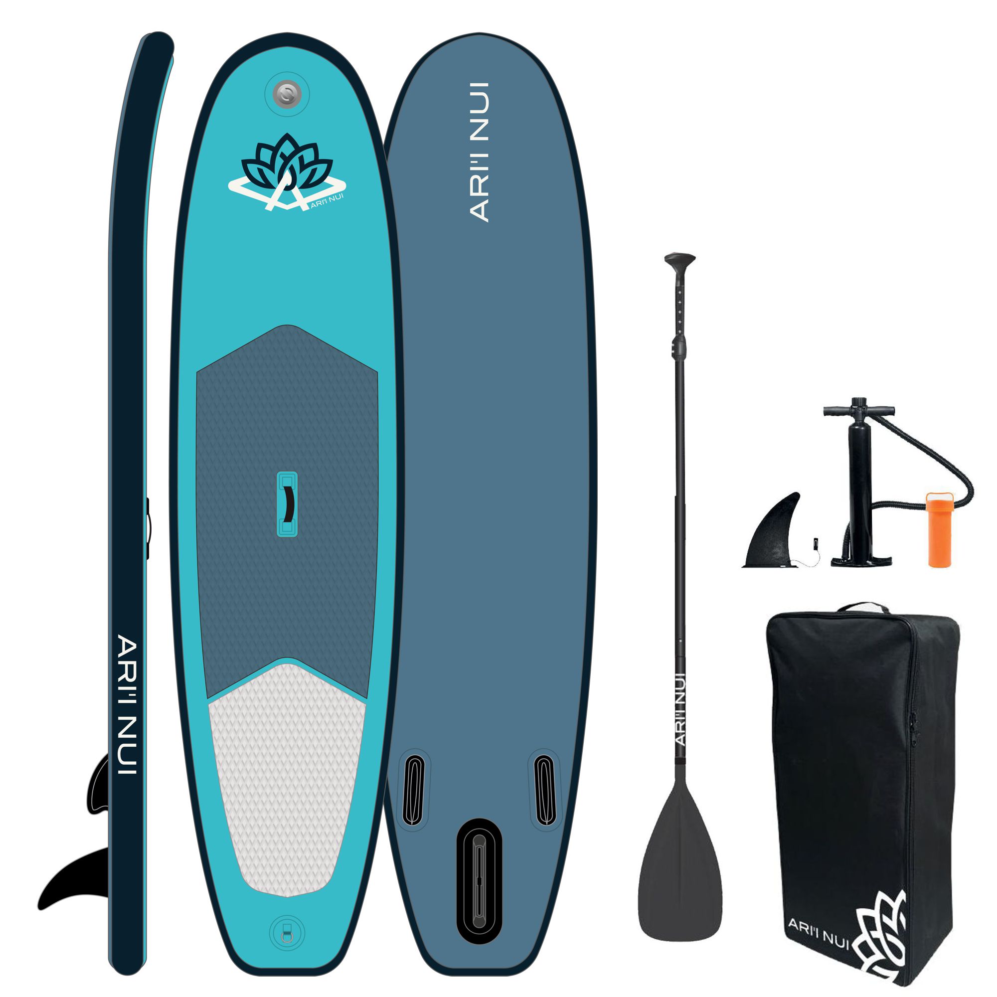 ARIINUI SUP aufblasbar 10.0 MAHANA Stand Up Paddle Komplettset