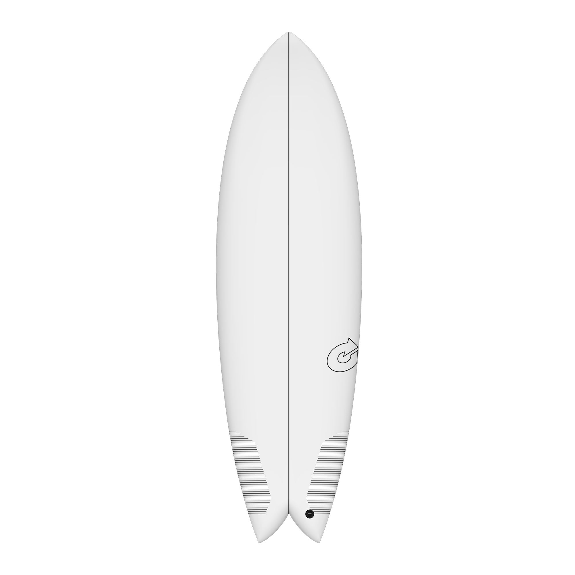 Surfboard TORQ TEC Twin Fish 6.6 