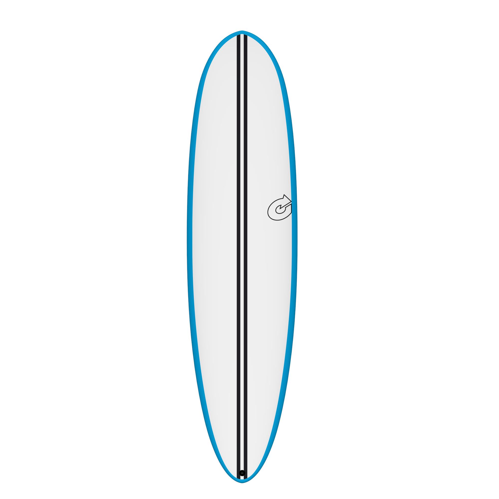 Surfboard TORQ TEC M2.0 7.2 Blaue Rail 