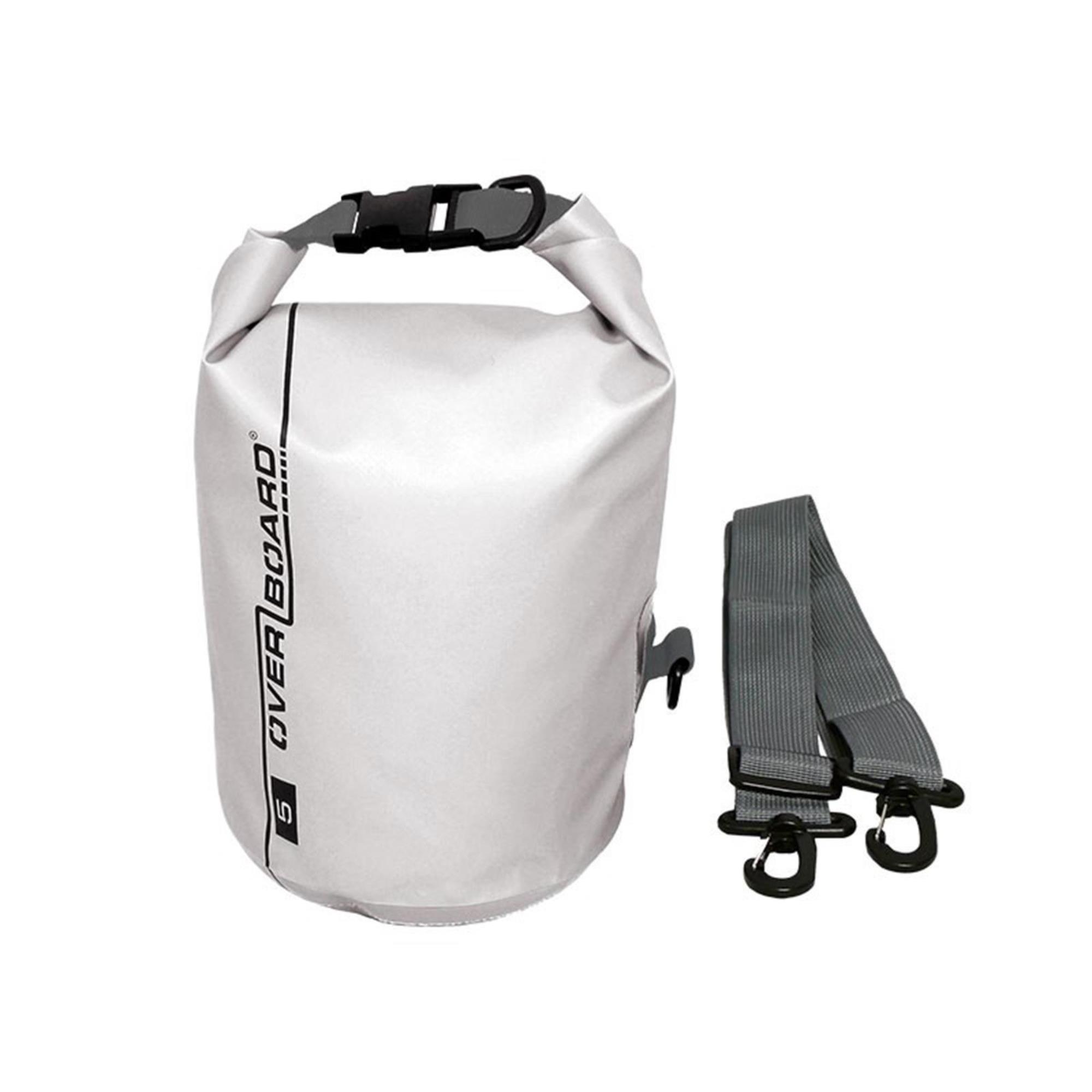 OverBoard wasserdichter Packsack 5 Liter Weiss OB1001WHT