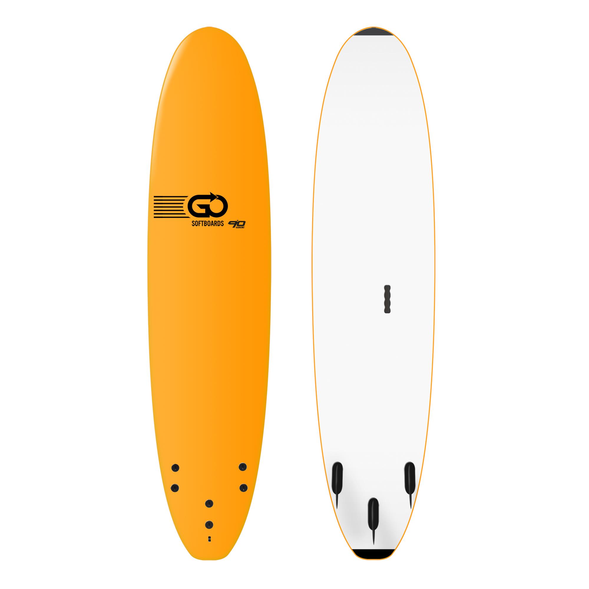 GO Softboard School Surfboard 9.0 wide body Orange 