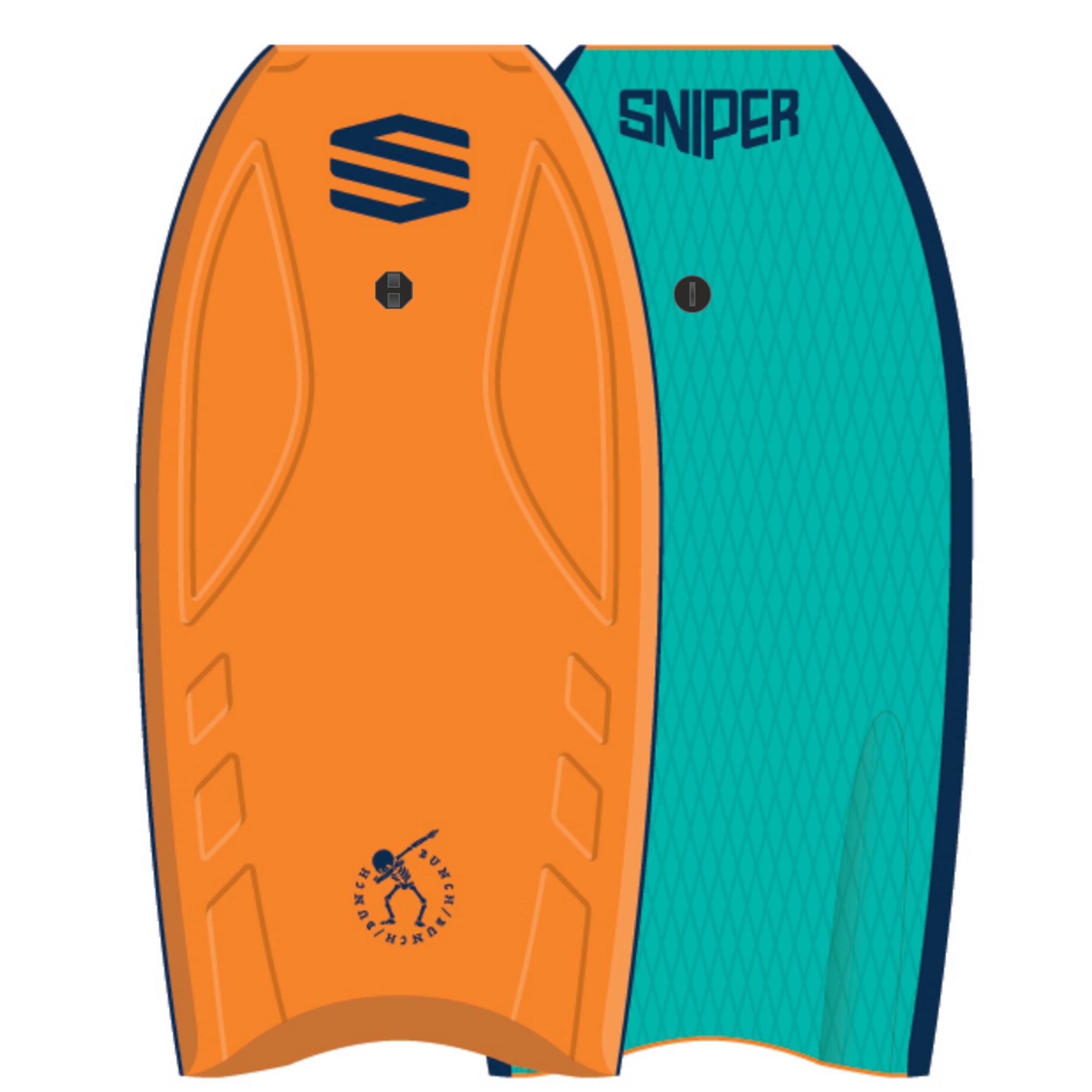 SNIPER Bodyboard Bunch II EPS Stringer 41 Orange 