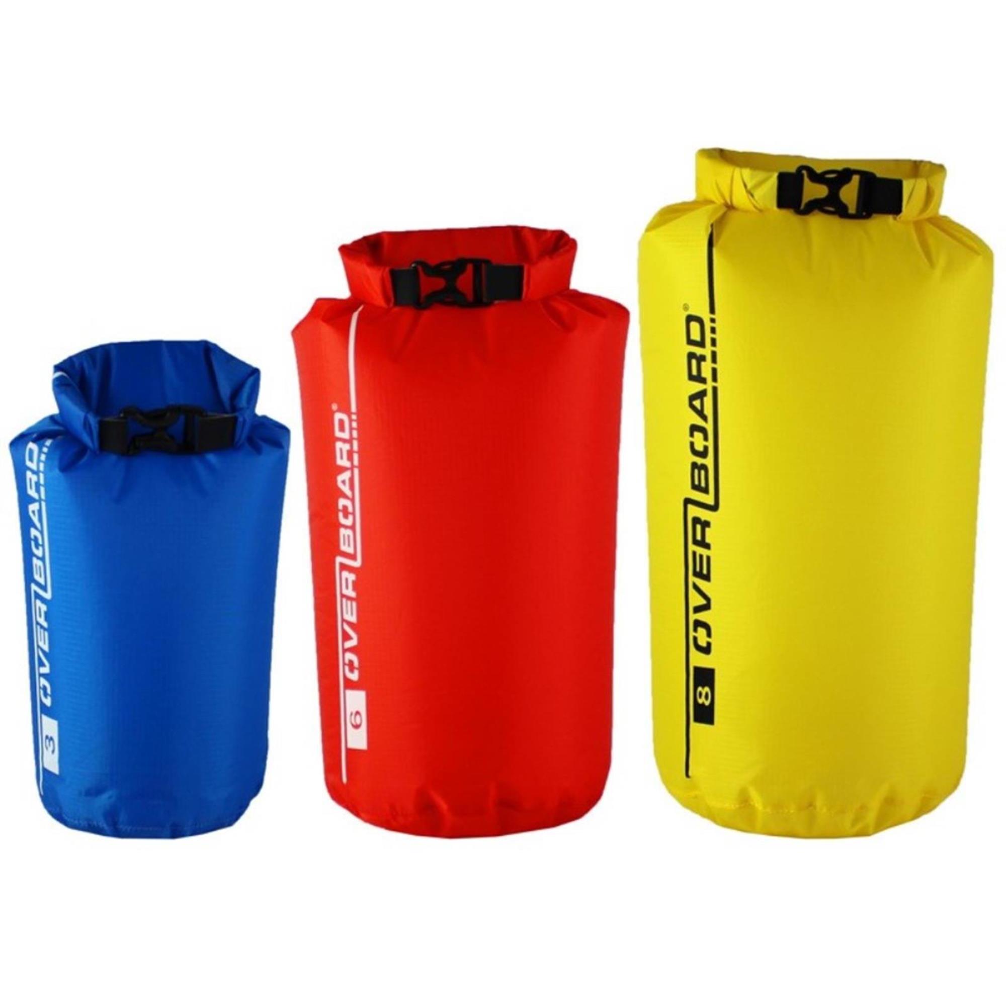 OverBoard wasserdichtes Packsack Multipack 3er Set OB1032MP 3 Taschen: 3 / 6 / 8 Liter