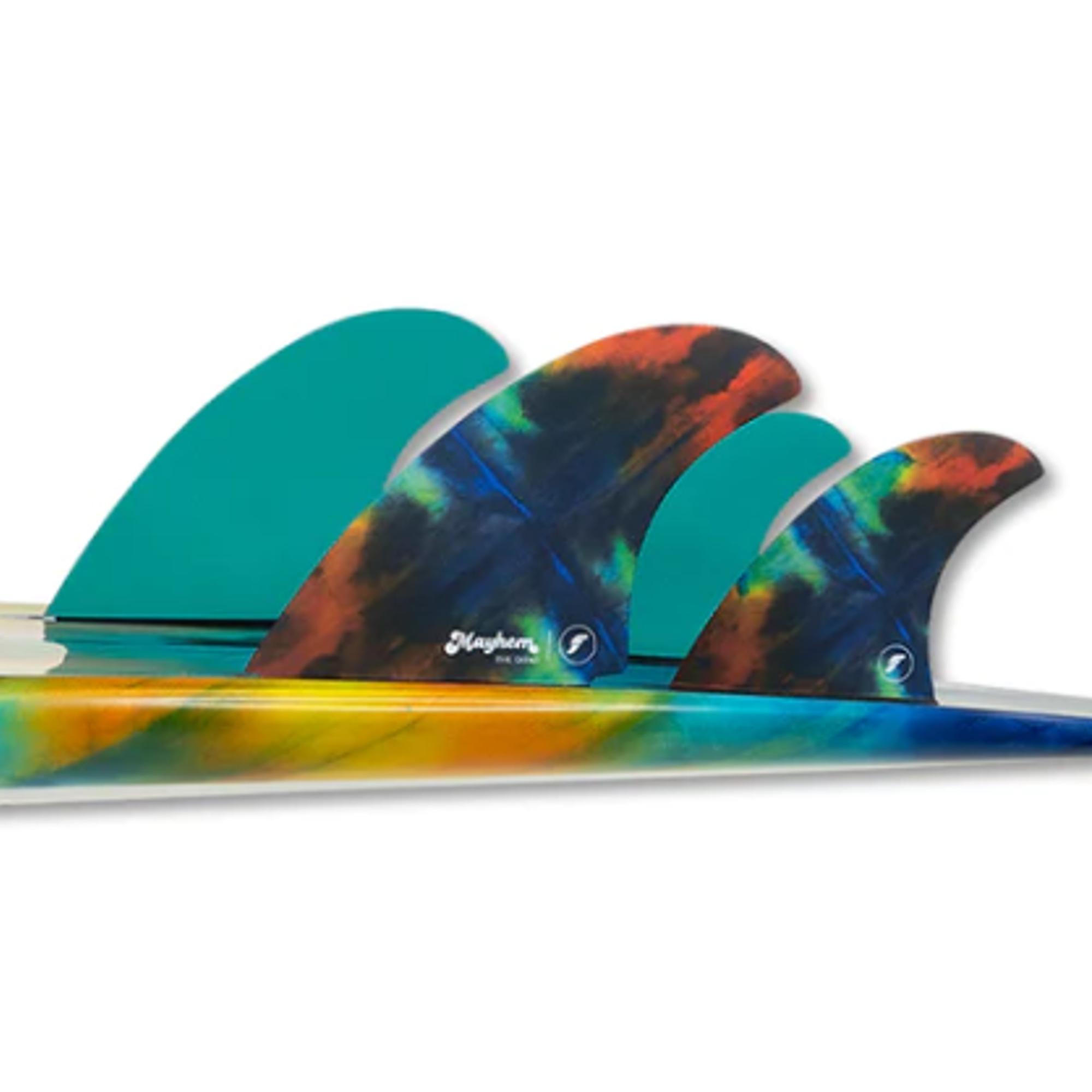 FUTURES Quad Fin Set Mayhem Evil Honeycomb 