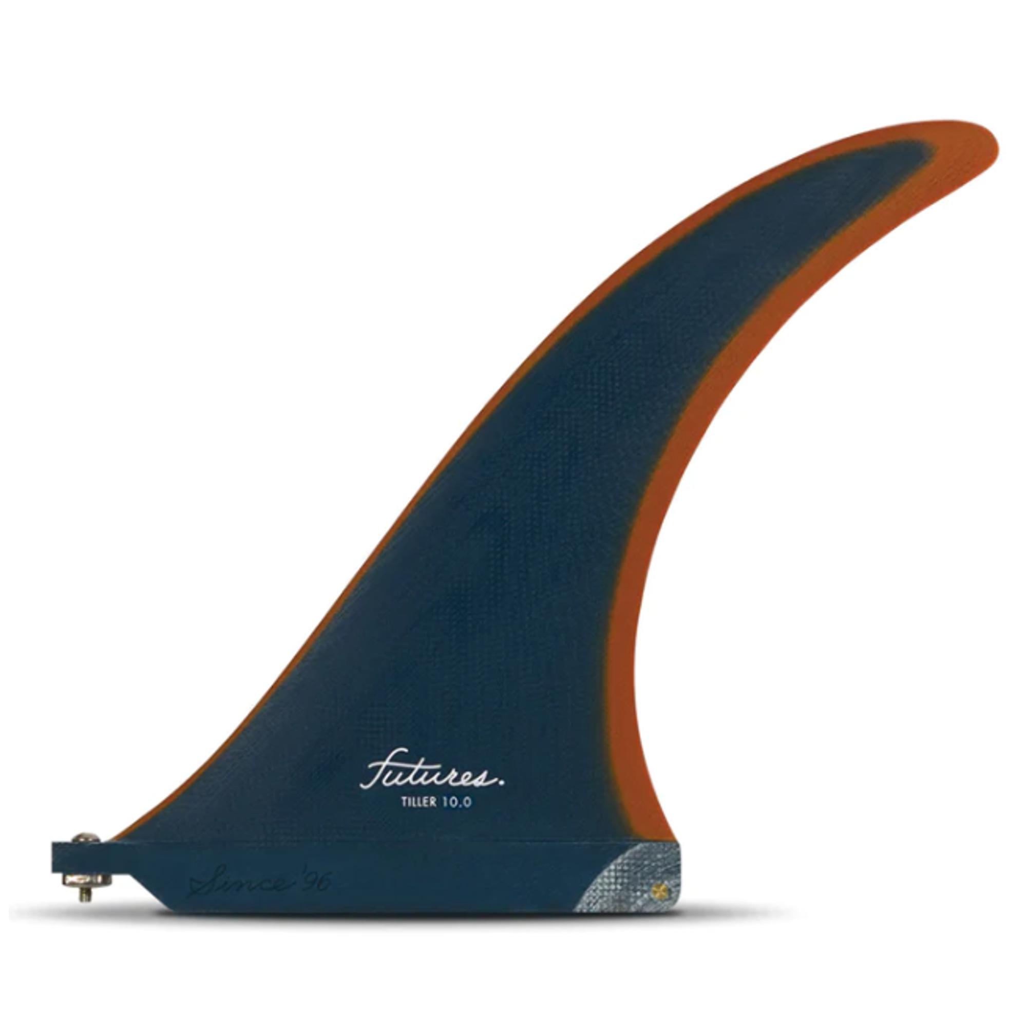 FUTURES Single Fin Tiller 10.0 Fiberglass US base 