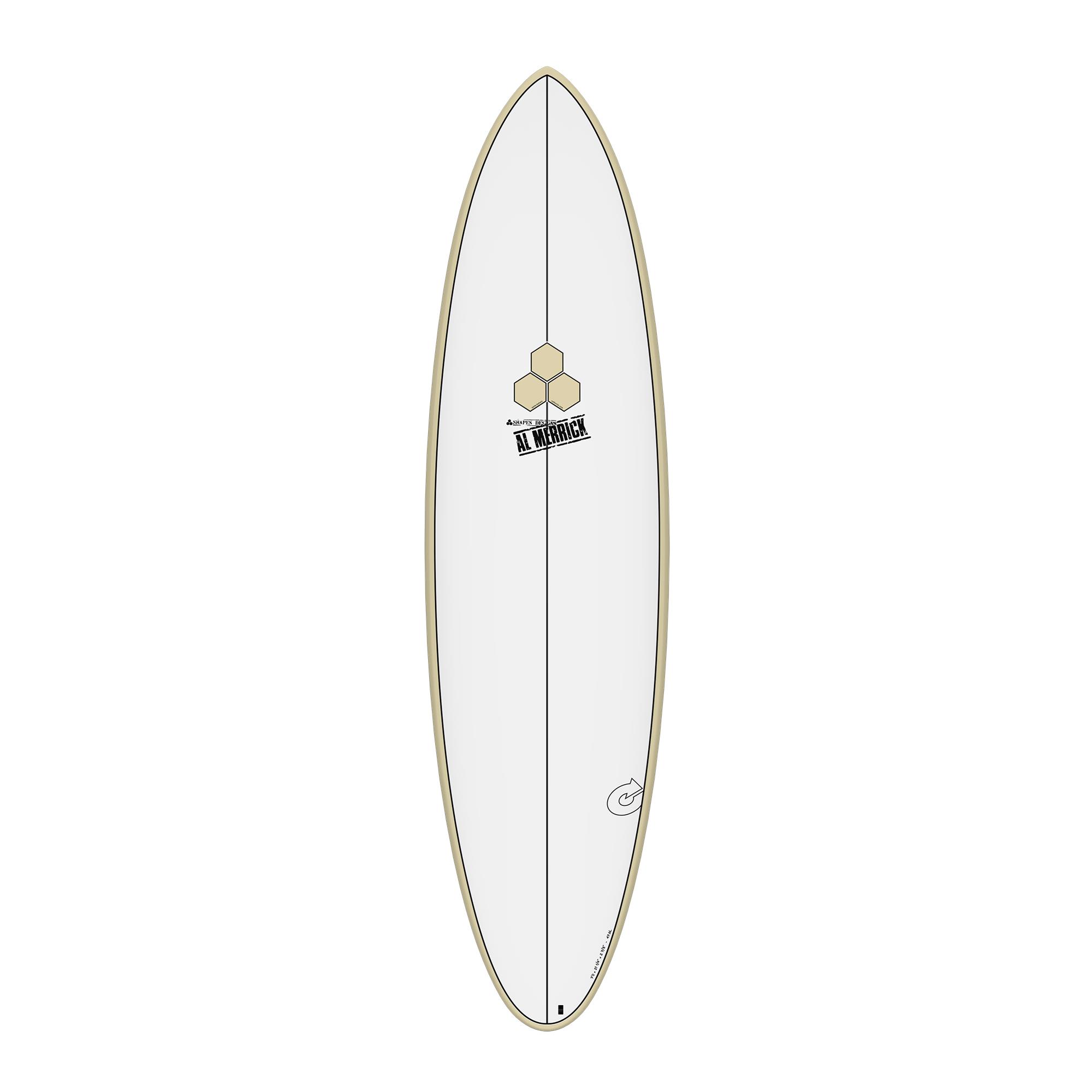 Surfboard CHANNEL ISLANDS X-lite M23 7.4 Sand Verkauf nur an autorisierte Channel Islands Dealer