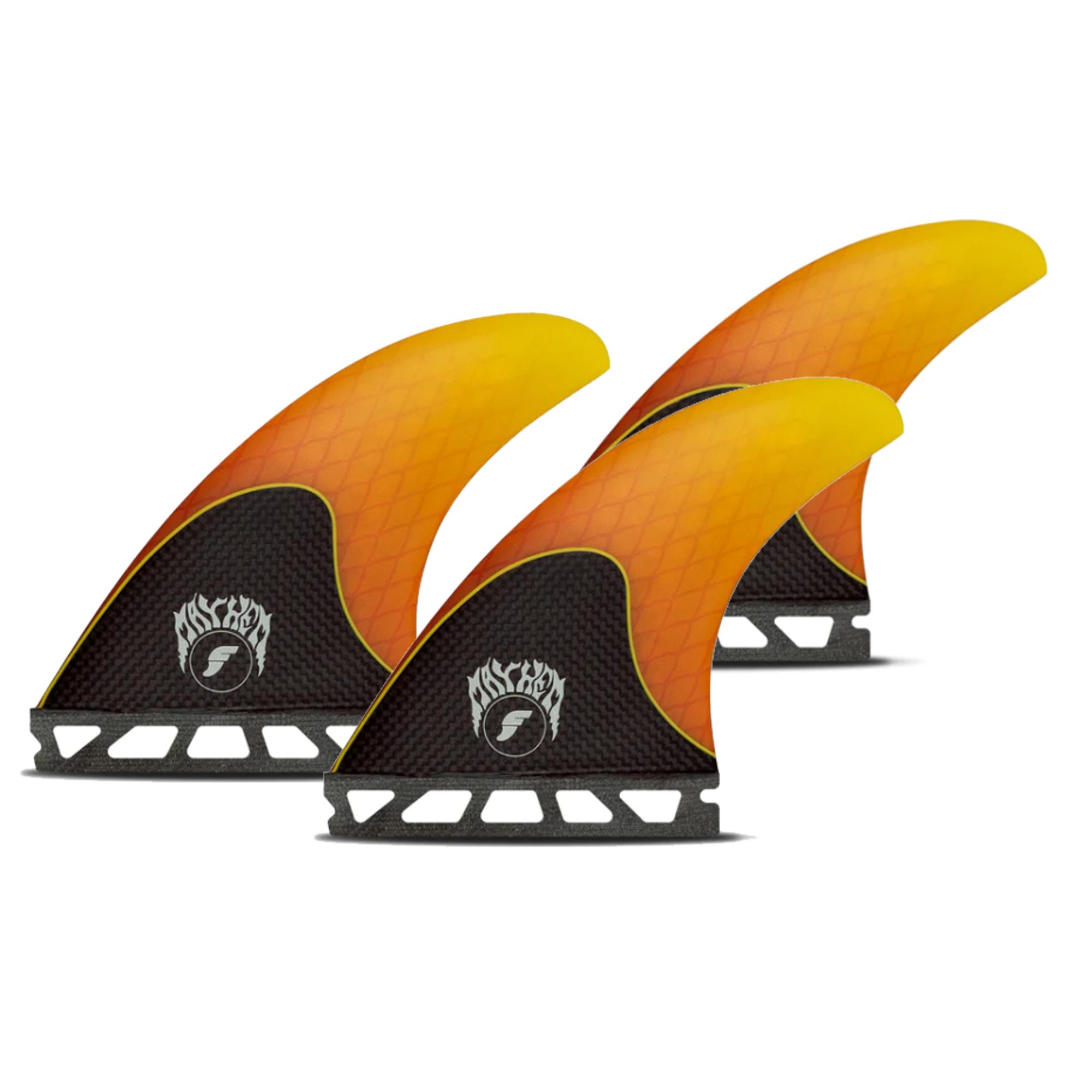 FUTURES Thruster Fin Set Mayhem 3.0 S Honeycomb 