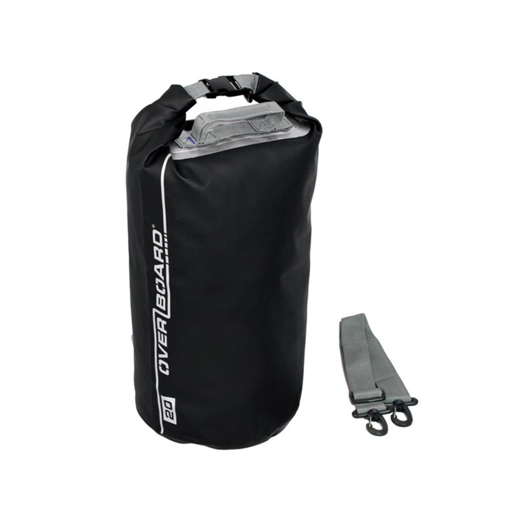 OverBoard wasserdichter Packsack 20 Liter Schwarz OB1005BLK