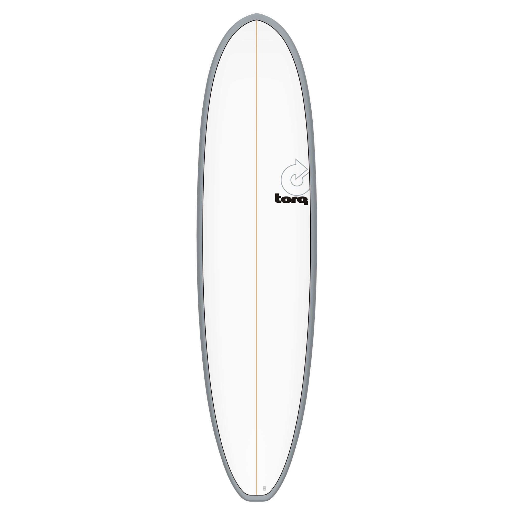 Surfboard TORQ Epoxy TET 7.4 V+ Funboard GrayRail 