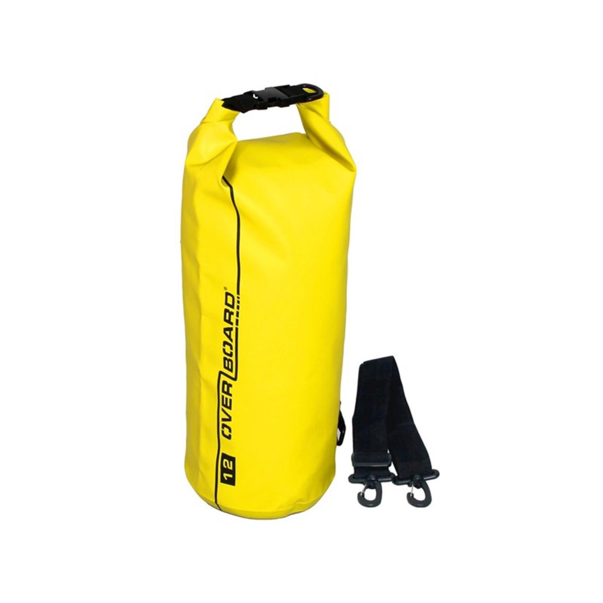 OverBoard wasserdichter Packsack 12 Liter Gelb OB1003Y