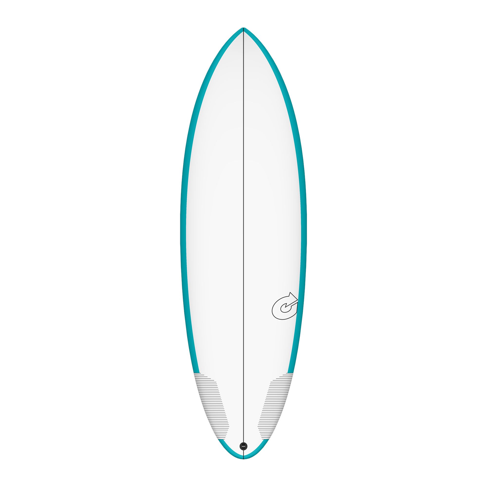 Surfboard TORQ TEC Multiplier 510 Rail Türkis 