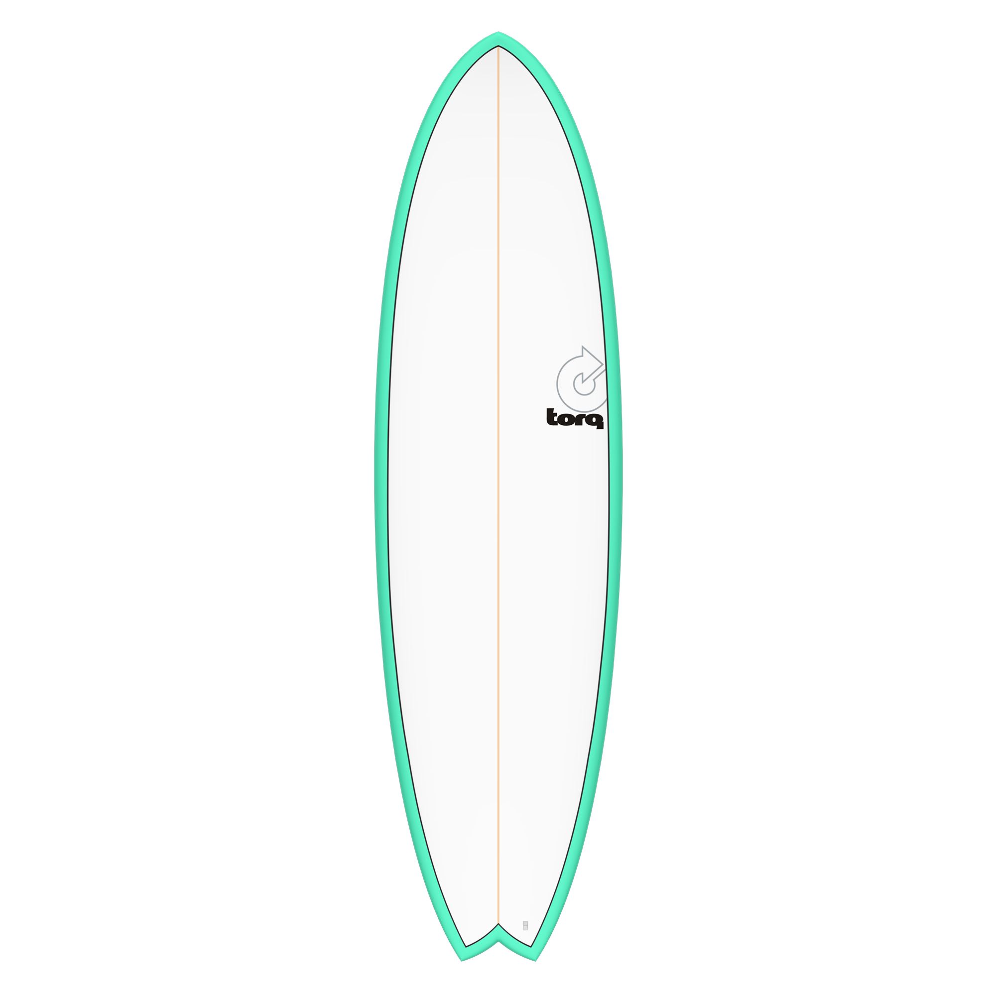 Surfboard TORQ Epoxy TET 6.10 MOD Fish Seagreen 