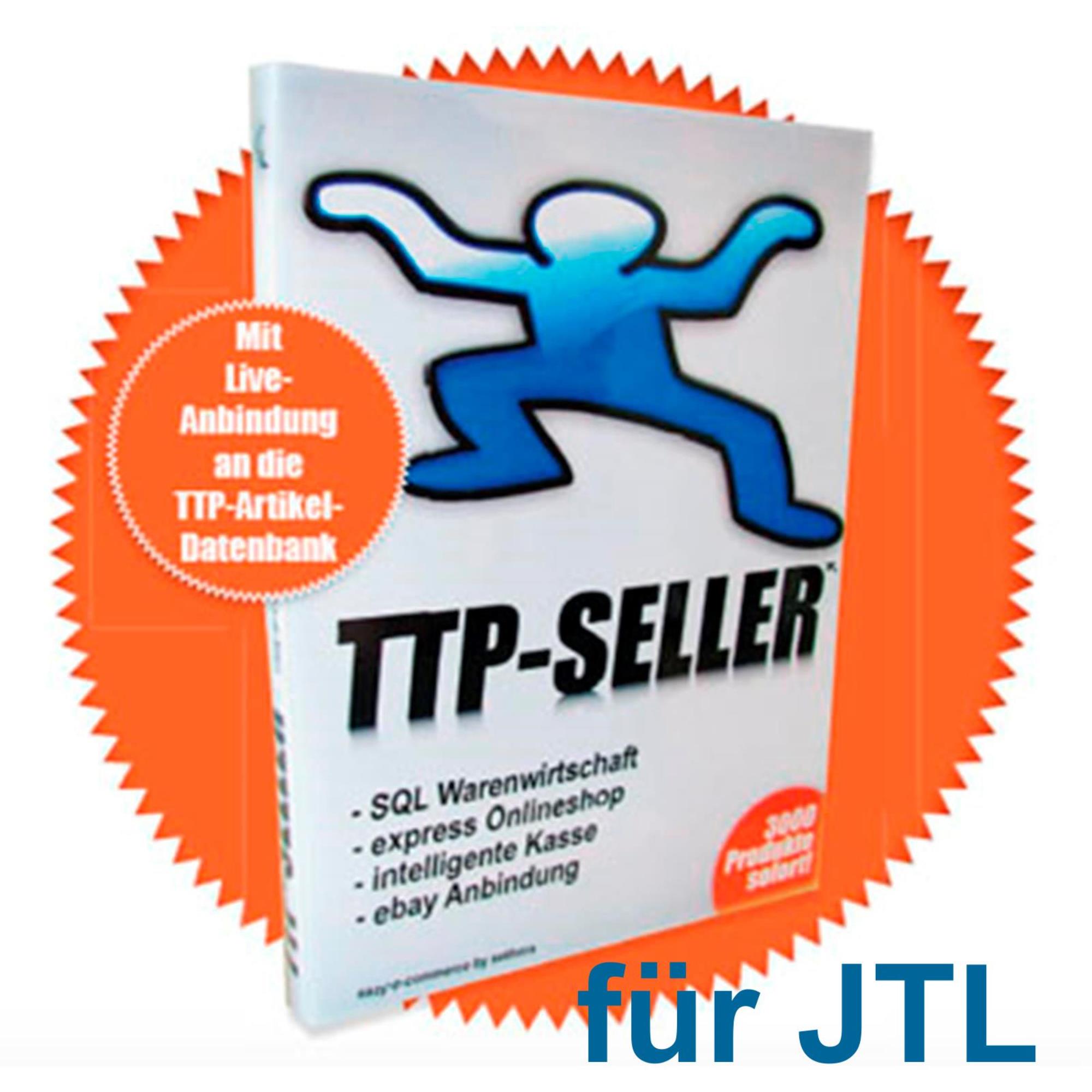 TTP SELLER Connector für die JTL Warenwirtschaft Alle TTP Artikel in Deiner JTL WaWi