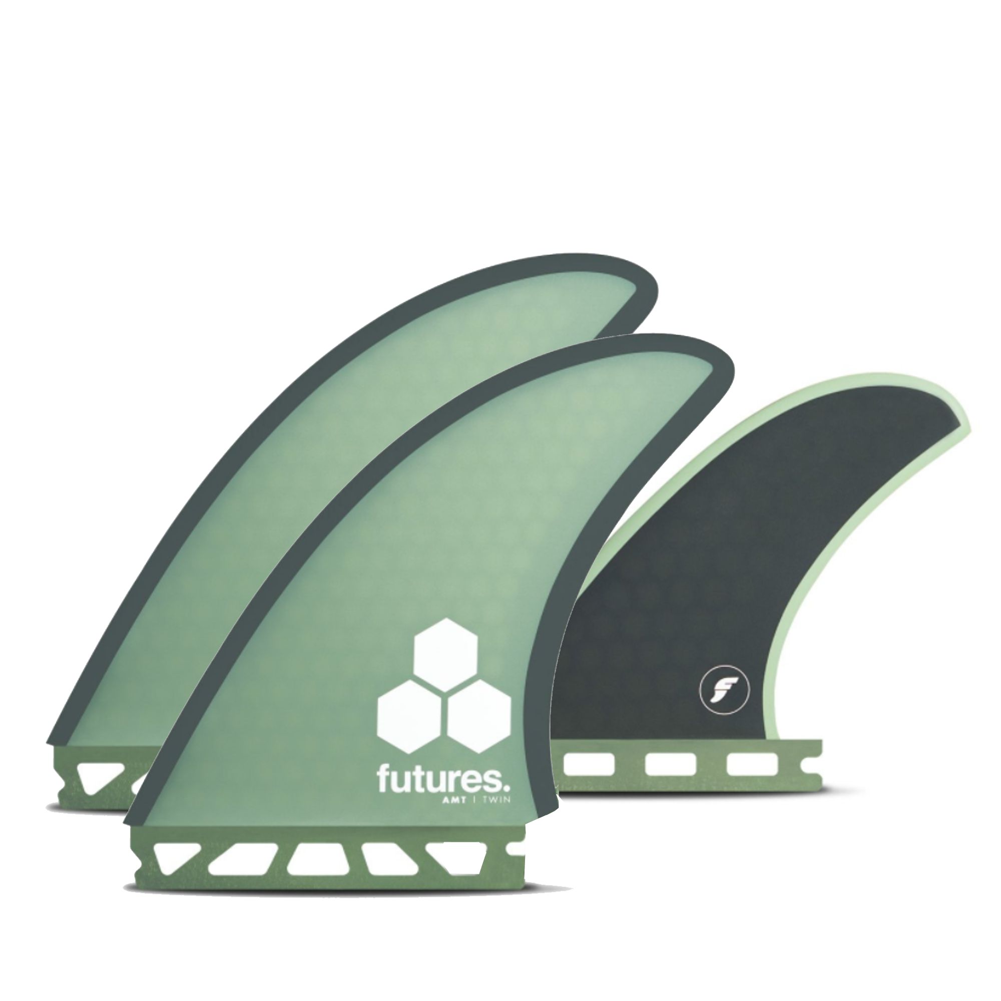 FUTURES Twin Tri Fin Set Al Merrick AMT Honeycomb 