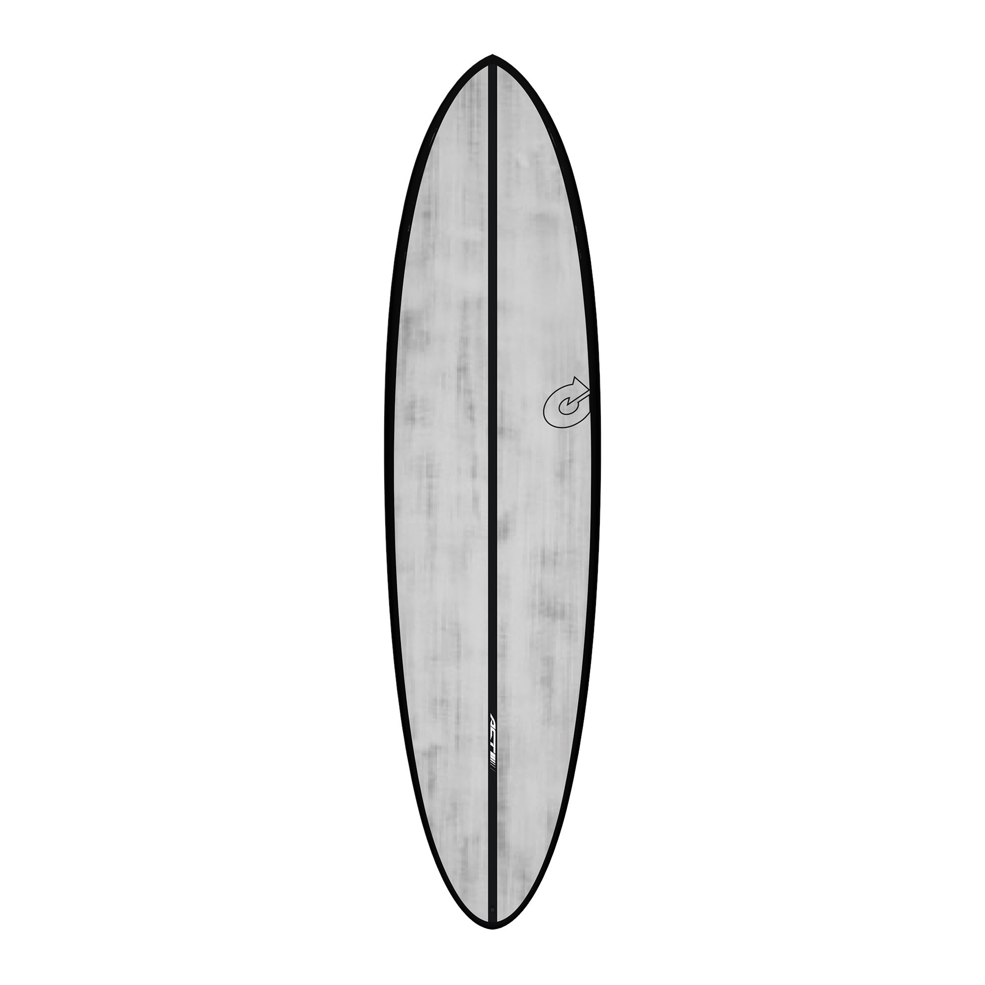 Surfboard TORQ ACT Prepreg Chopper 7.6 BlackRail 