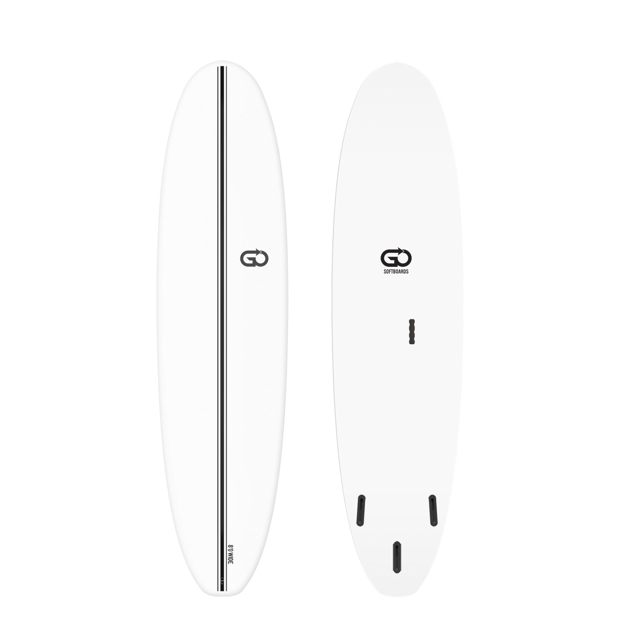 GO Softboard 8.0 Surf Range wide Soft Surfboard 