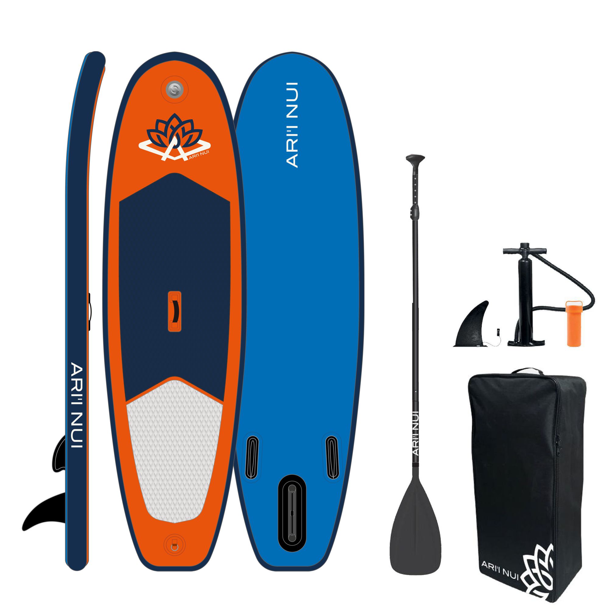 ARIINUI SUP aufblasbar 9.0 MAHANA Stand Up Paddle Komplettset