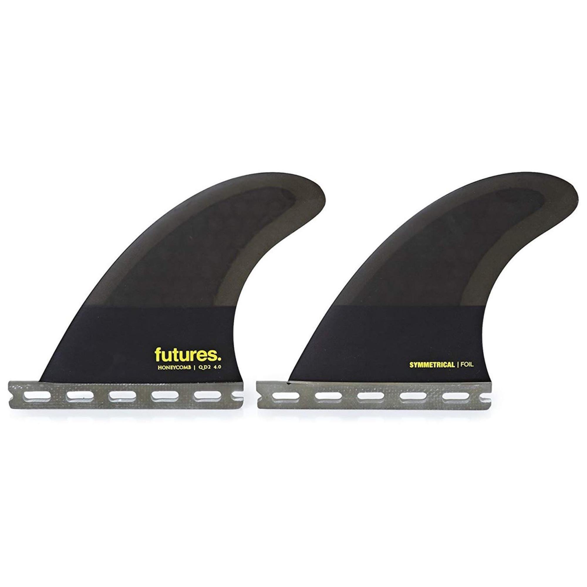 FUTURES Quad Rear 2 Fin Set 4.00 Sym Honeycomb 