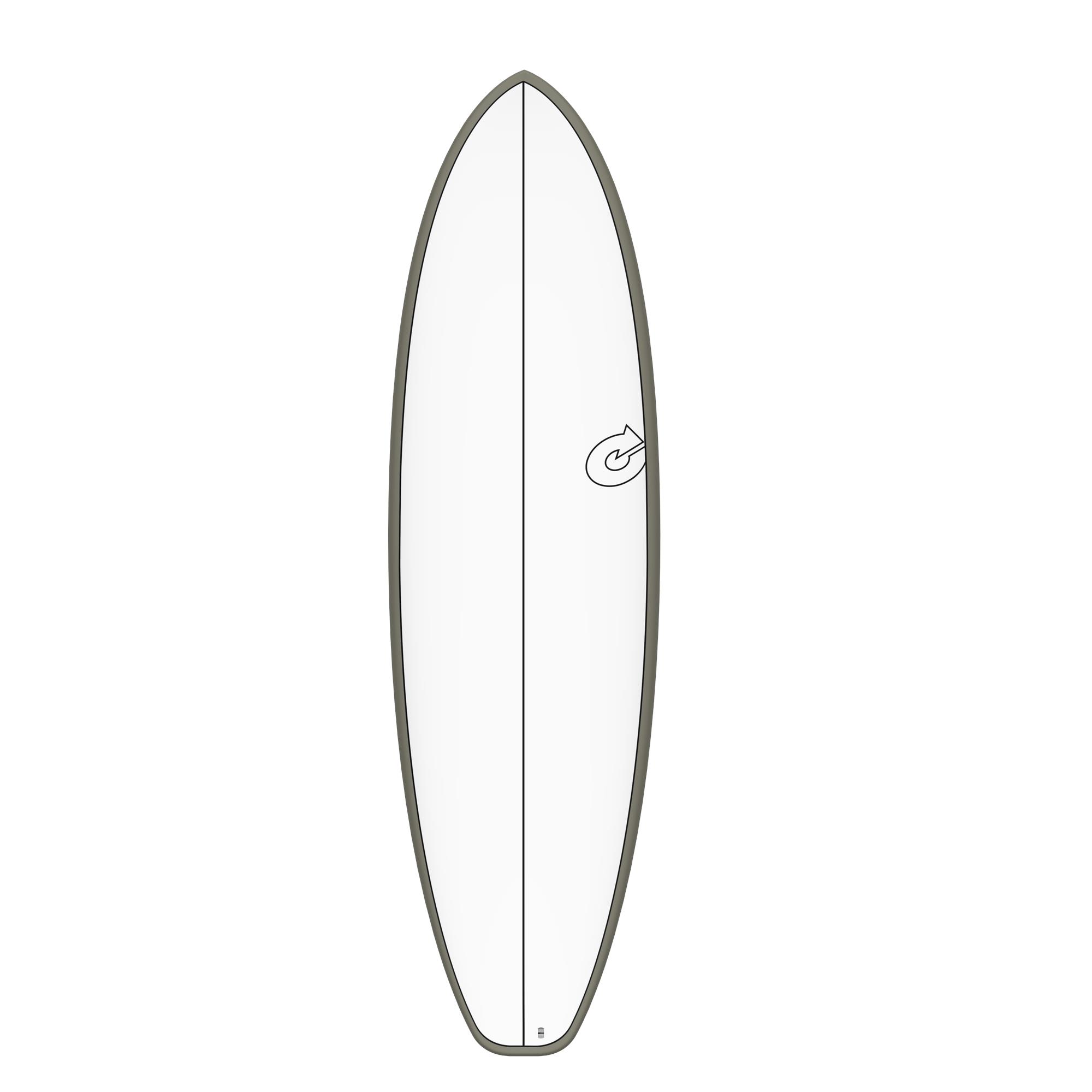 Surfboard TORQ TEC-HD BigBoy23 7.2 Graphite Rail 