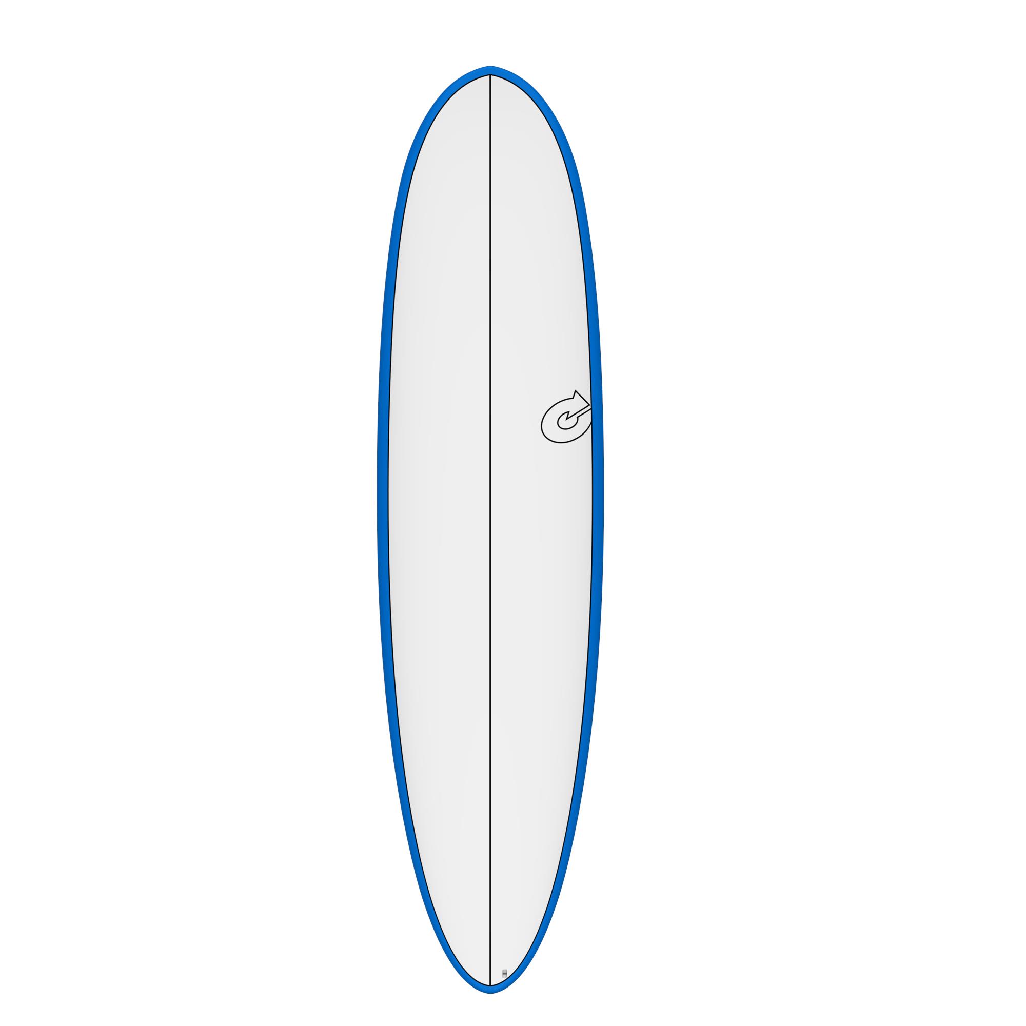 Surfboard TORQ TEC-HD M2.0 7.6 Blaue Rail 