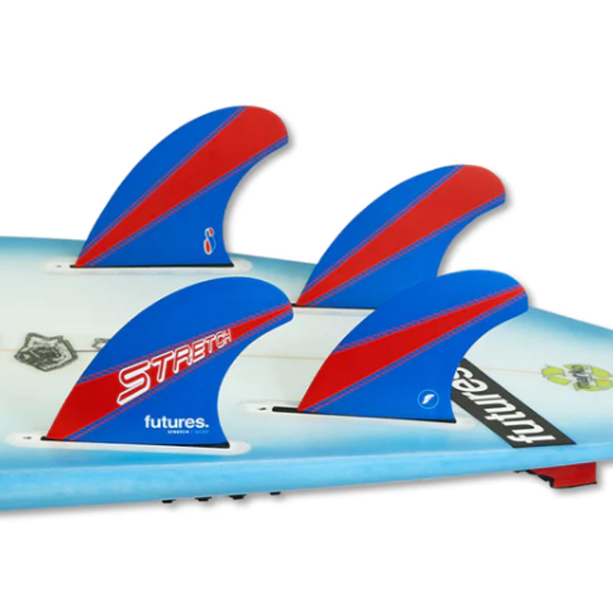 FUTURES Quad 4 Fin Set Stretch Honeycomb 