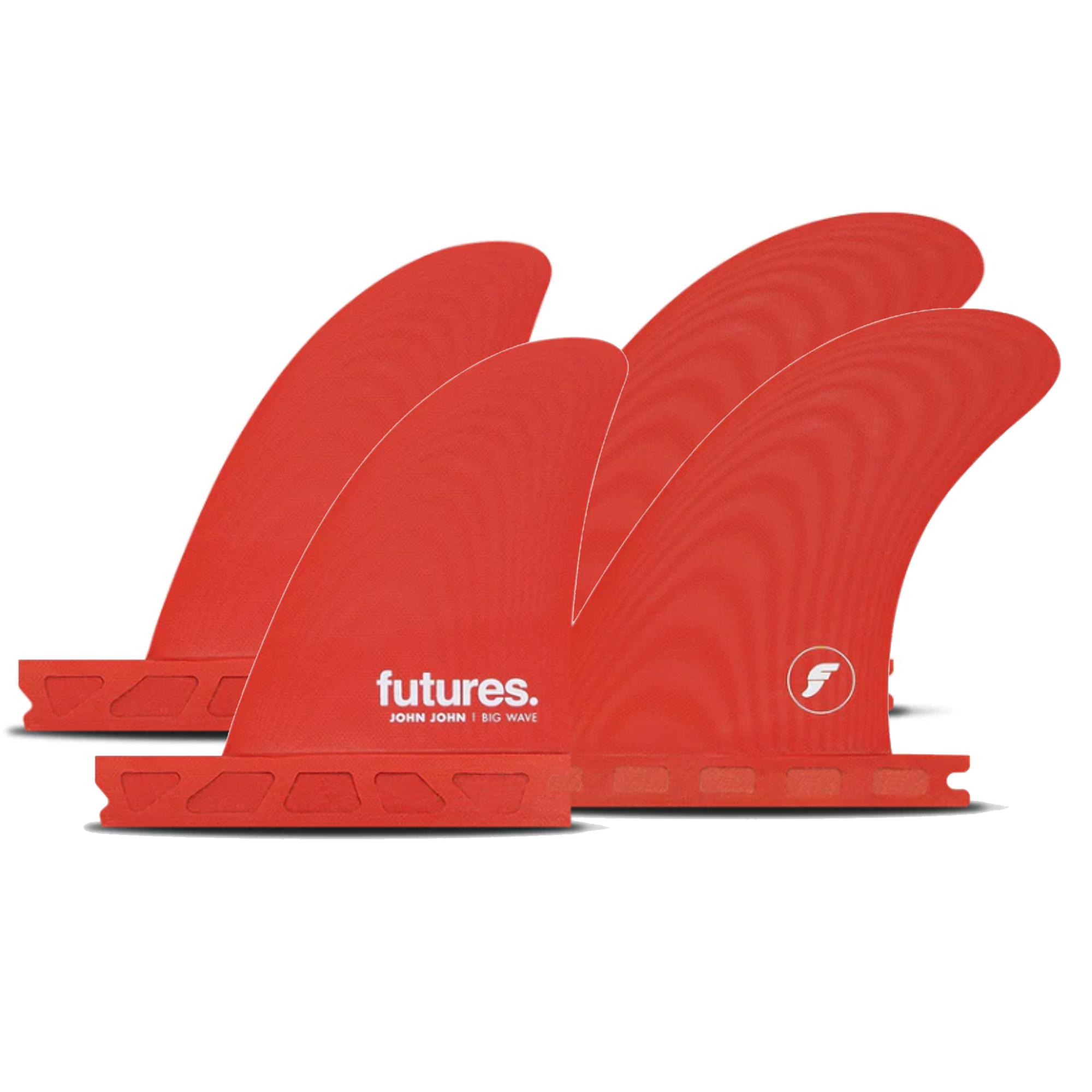 FUTURES Quad Fin Set JJ Florence Big Wave 