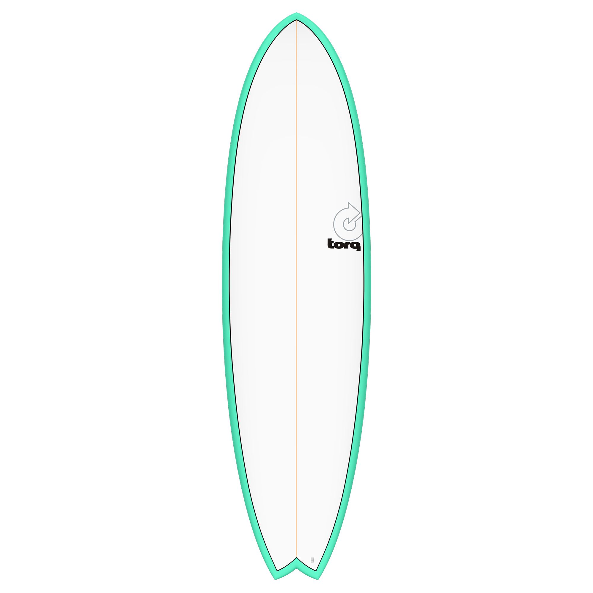 Surfboard TORQ Epoxy TET 7.2 MOD Fish Seagreen 