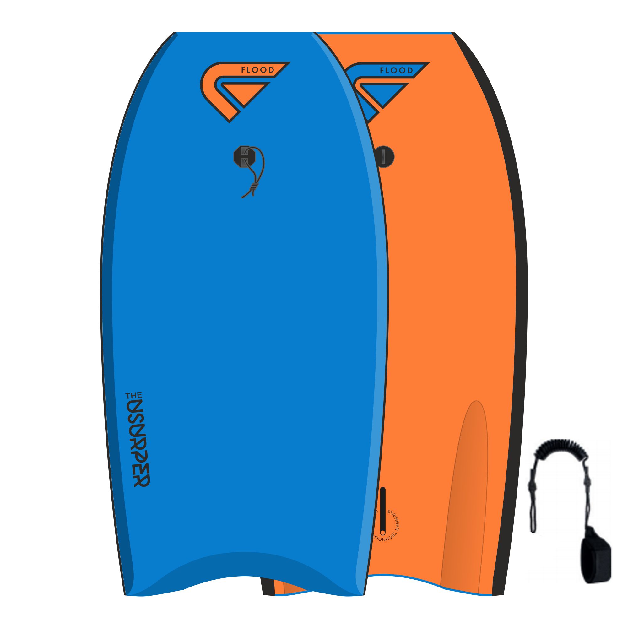 FLOOD Bodyboard Usurper 42 Blau 