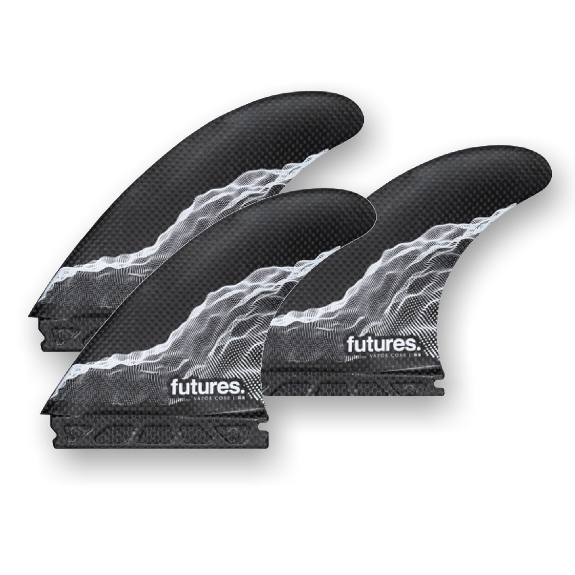 FUTURES Thruster Fin Set R4 Vapor Core small 