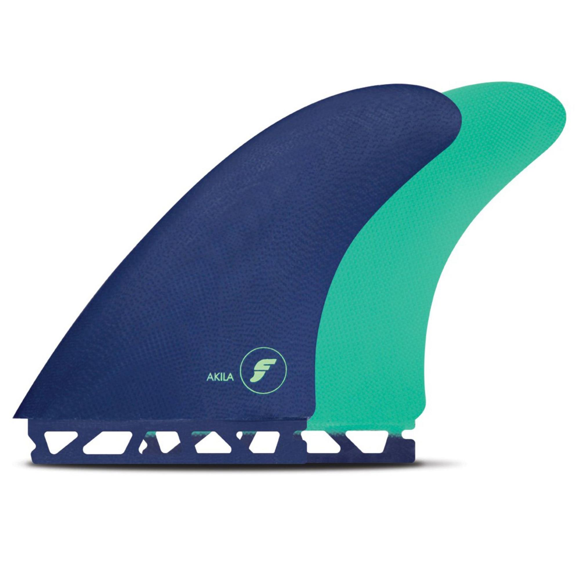 FUTURES Twin Fin Set Akila Aipa Fiberglass 