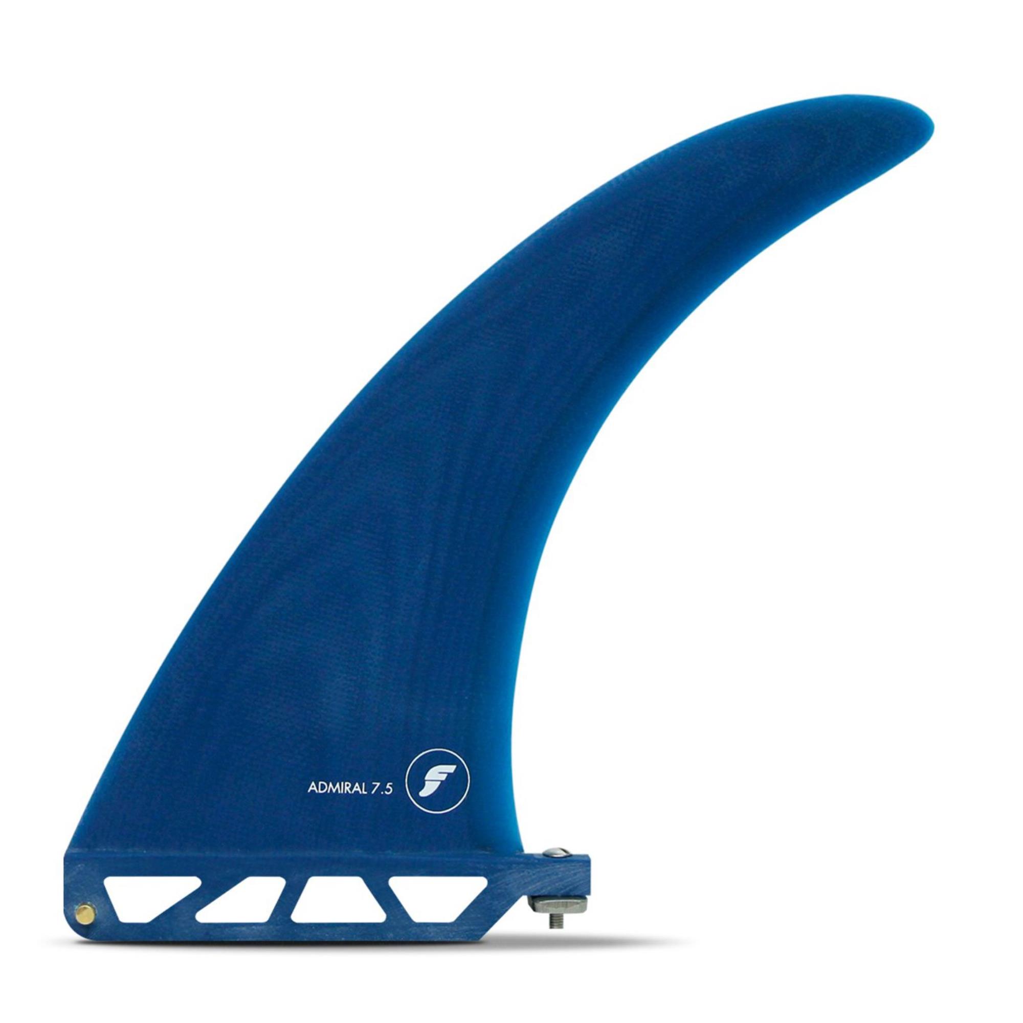 FUTURES Single Fin Admiral 7.5 Fiberglass US base 