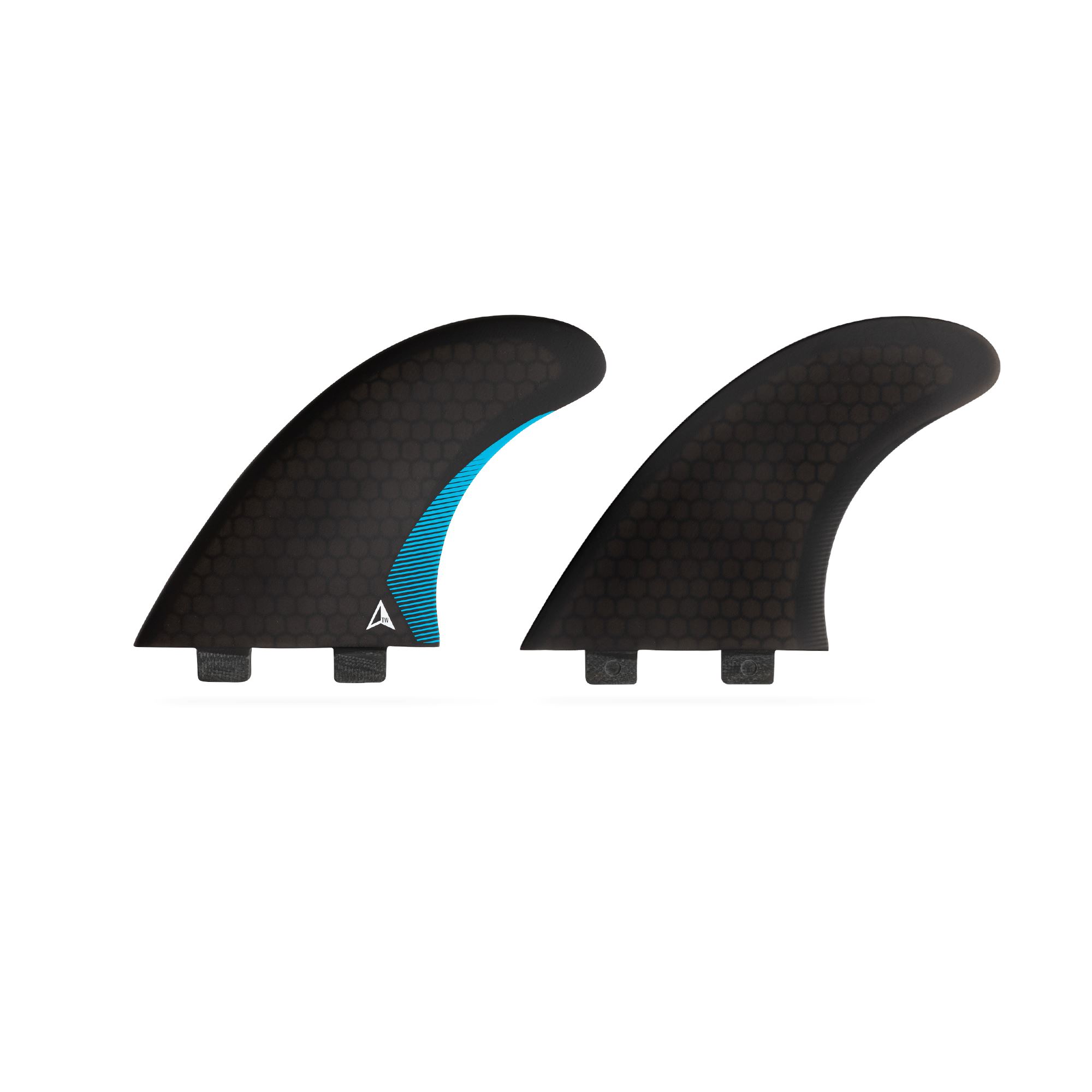 ROAM Twin Fin Set Medium two tab Schwarz 