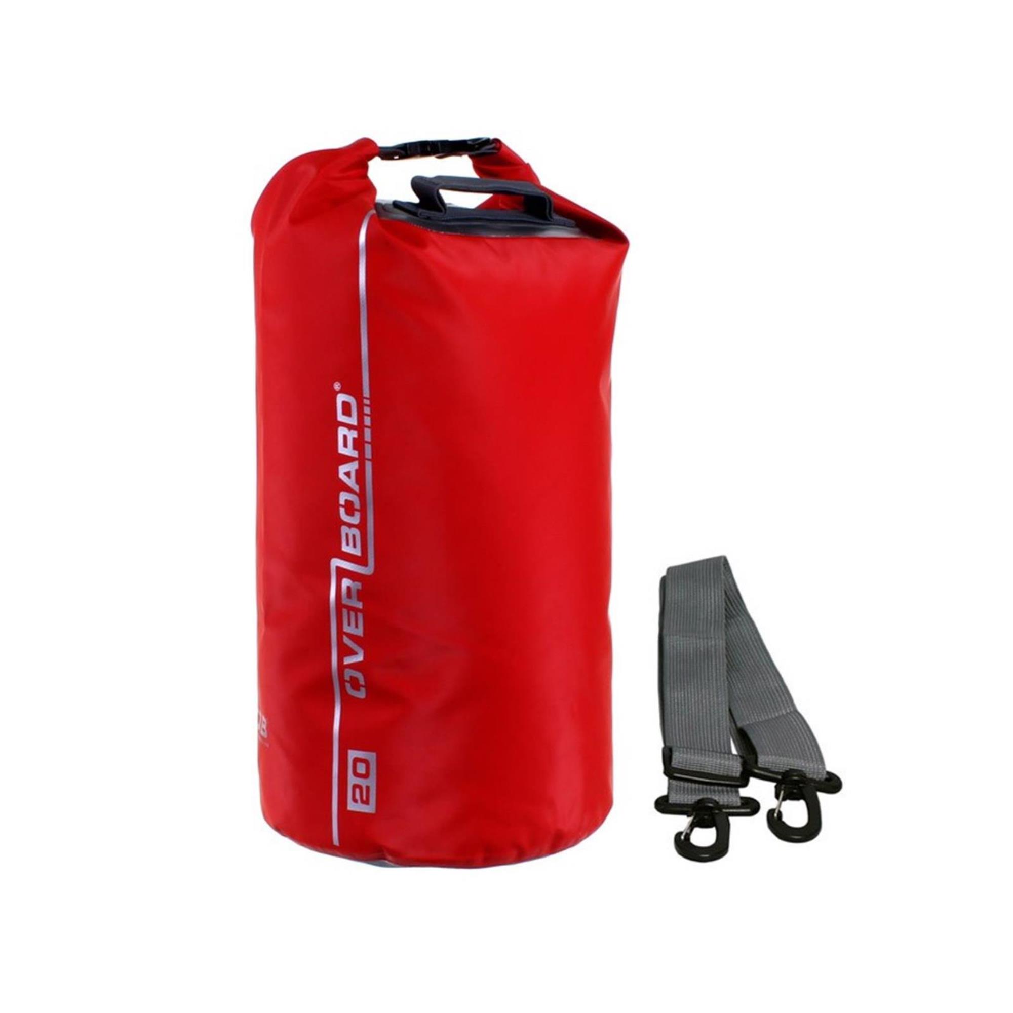 OverBoard wasserdichter Packsack 20 Liter Rot OB1005R