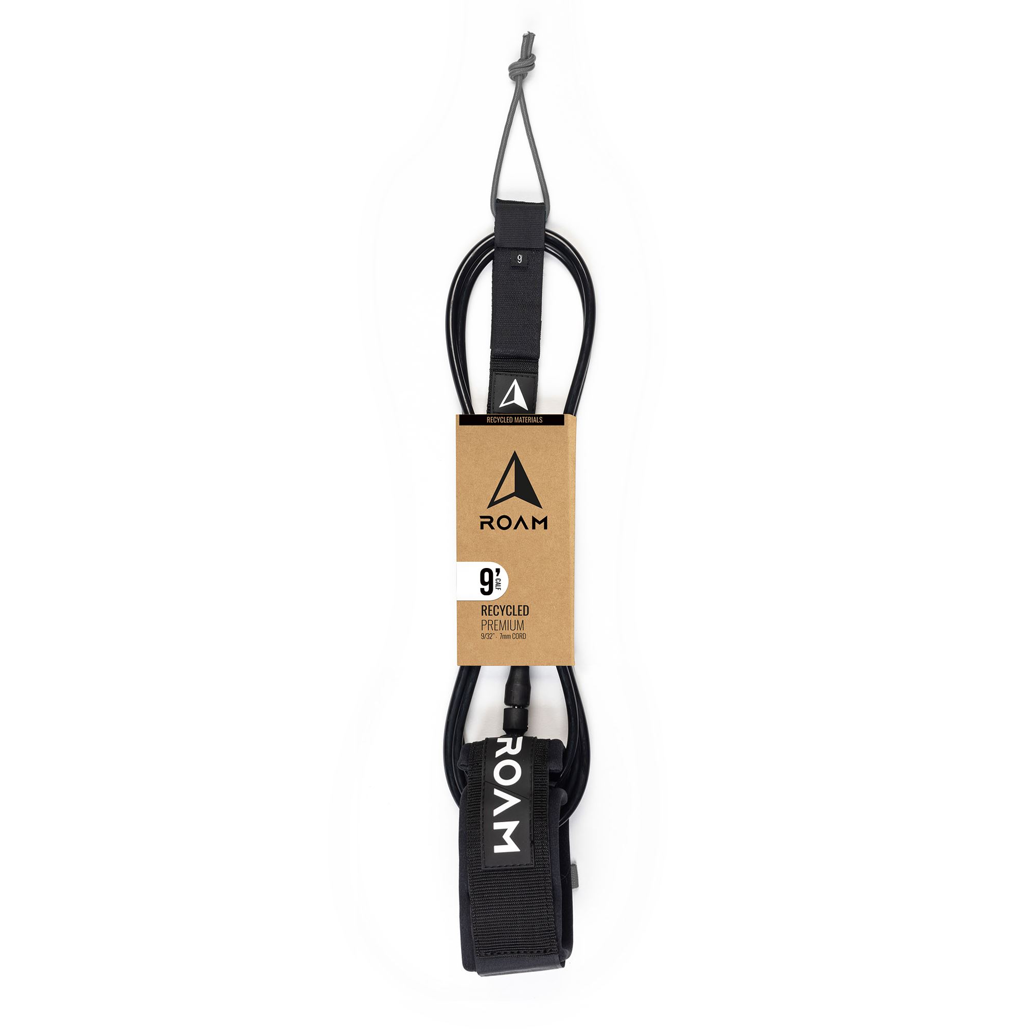 ROAM Surfboard ECO Leash Recycelt 9.0 7mm Knie 