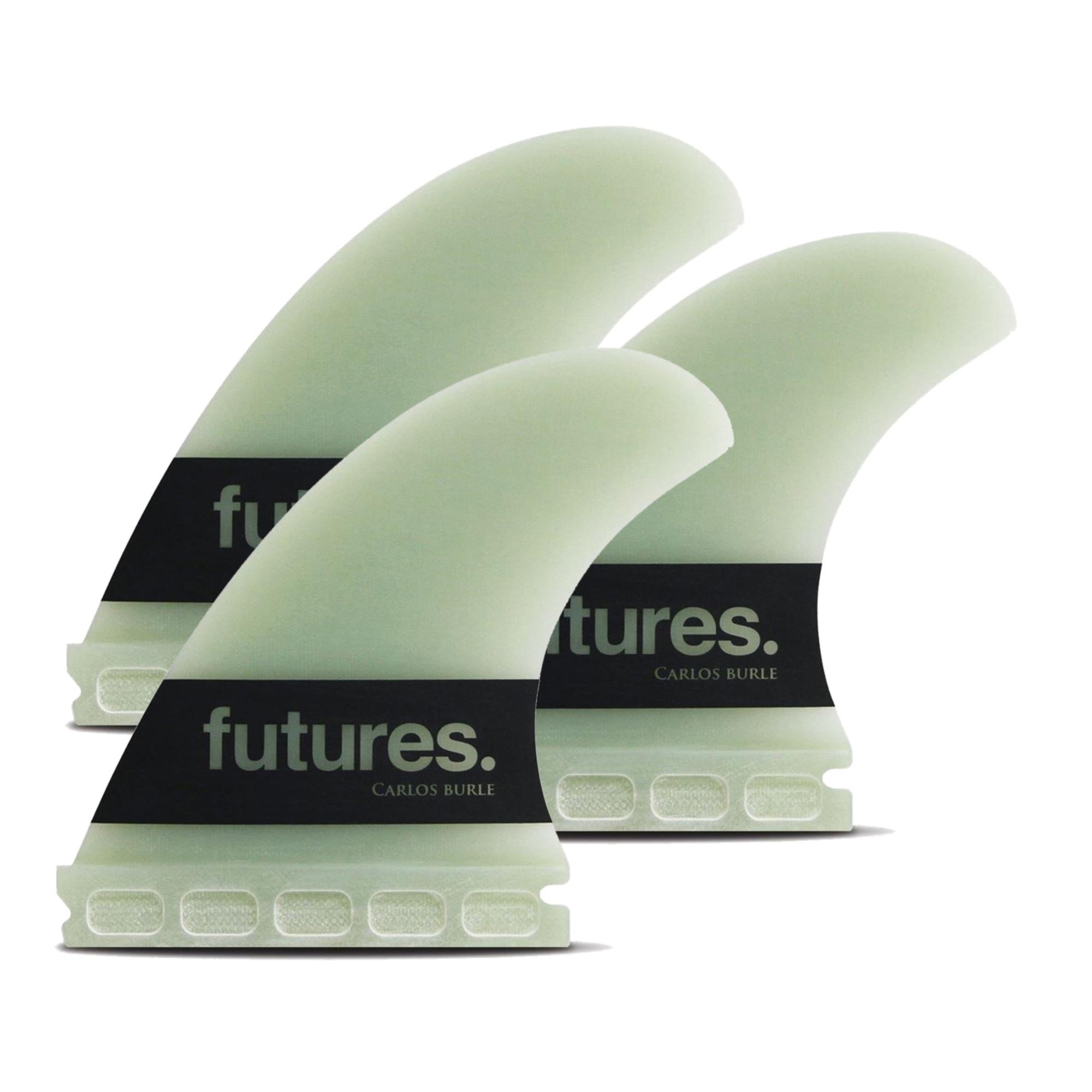 FUTURES Big Wave Thruster Fin Set Carlos Burle G10 