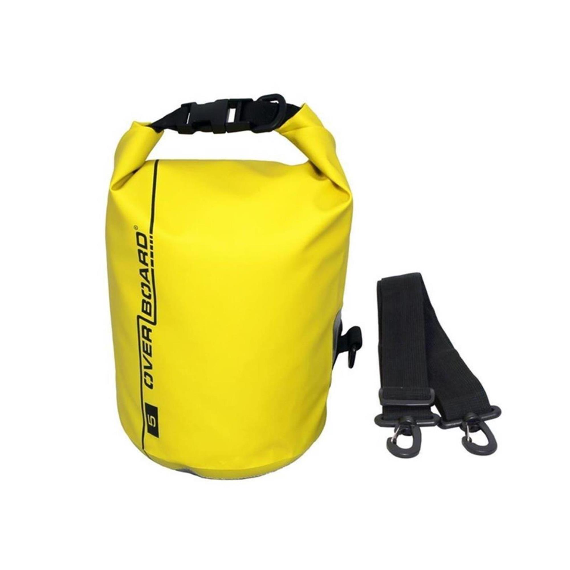 OverBoard wasserdichter Packsack 5 Liter Gelb OB1001Y