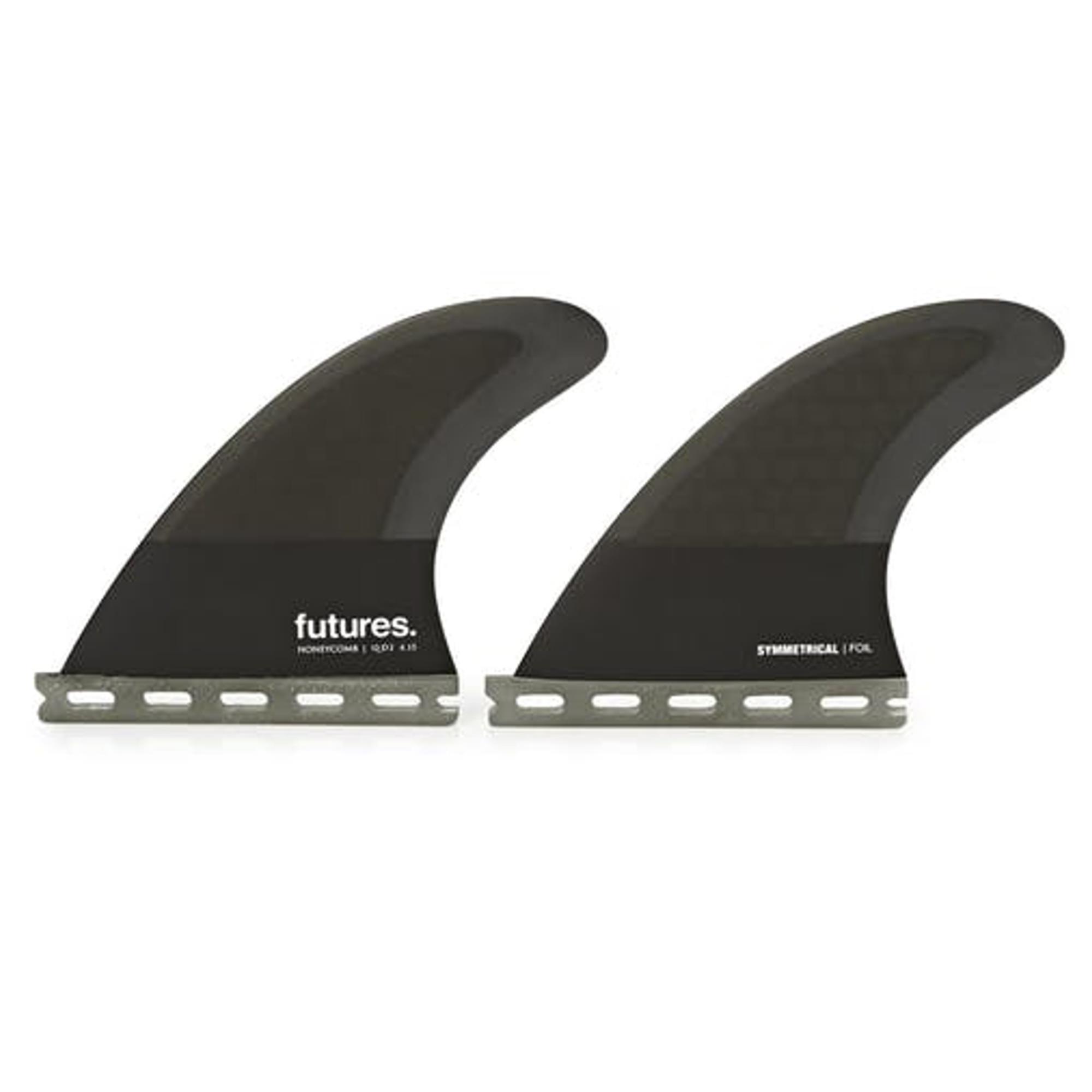 FUTURES Quad Rear 2 Fin Set 4.15 Flat Honeycomb 