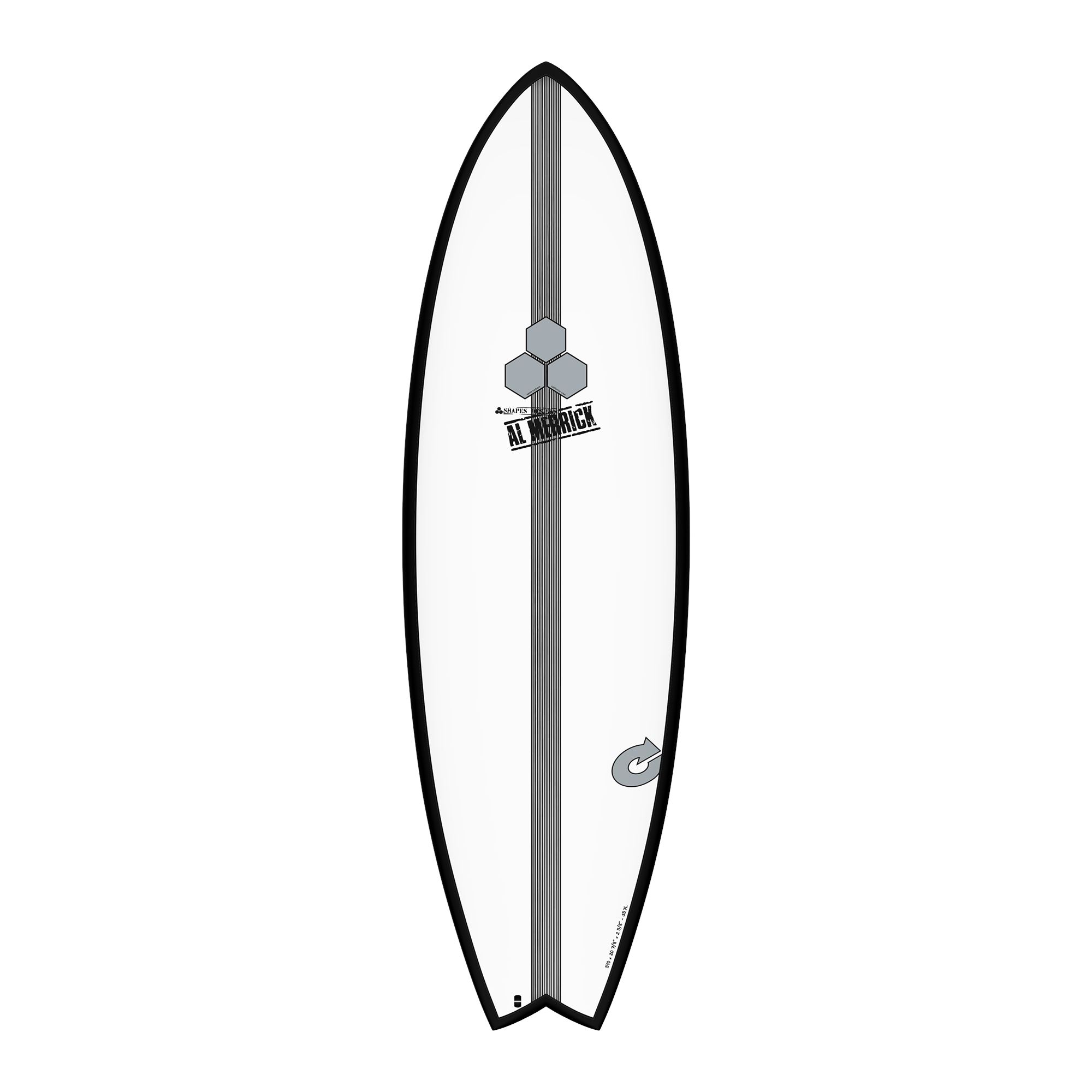 Surfboard CHANNEL ISLANDS X-lite PodMod 6.2 black Verkauf nur an autorisierte Channel Islands Dealer