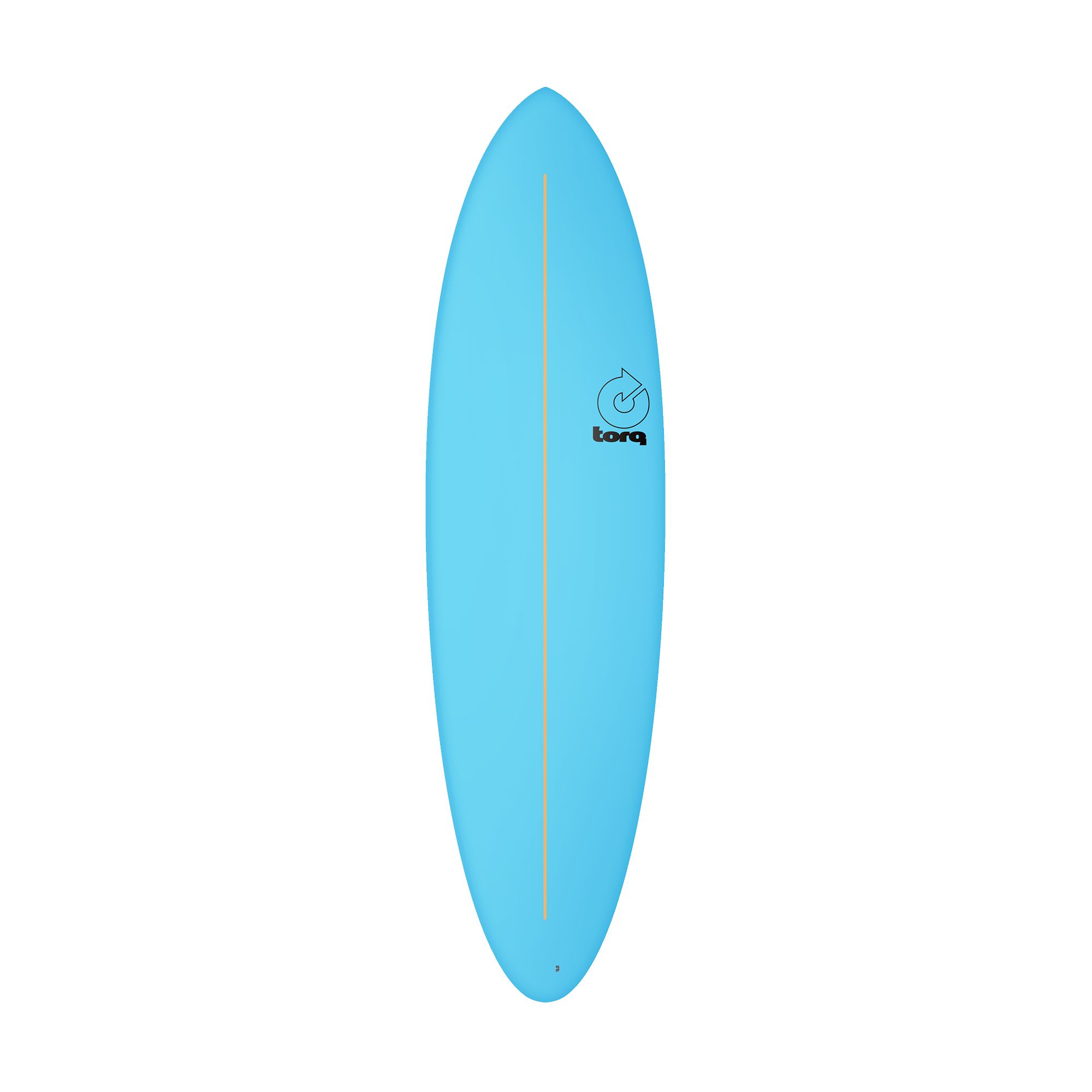 Surfboard TORQ Softboard 6.8 Funboard Blau 