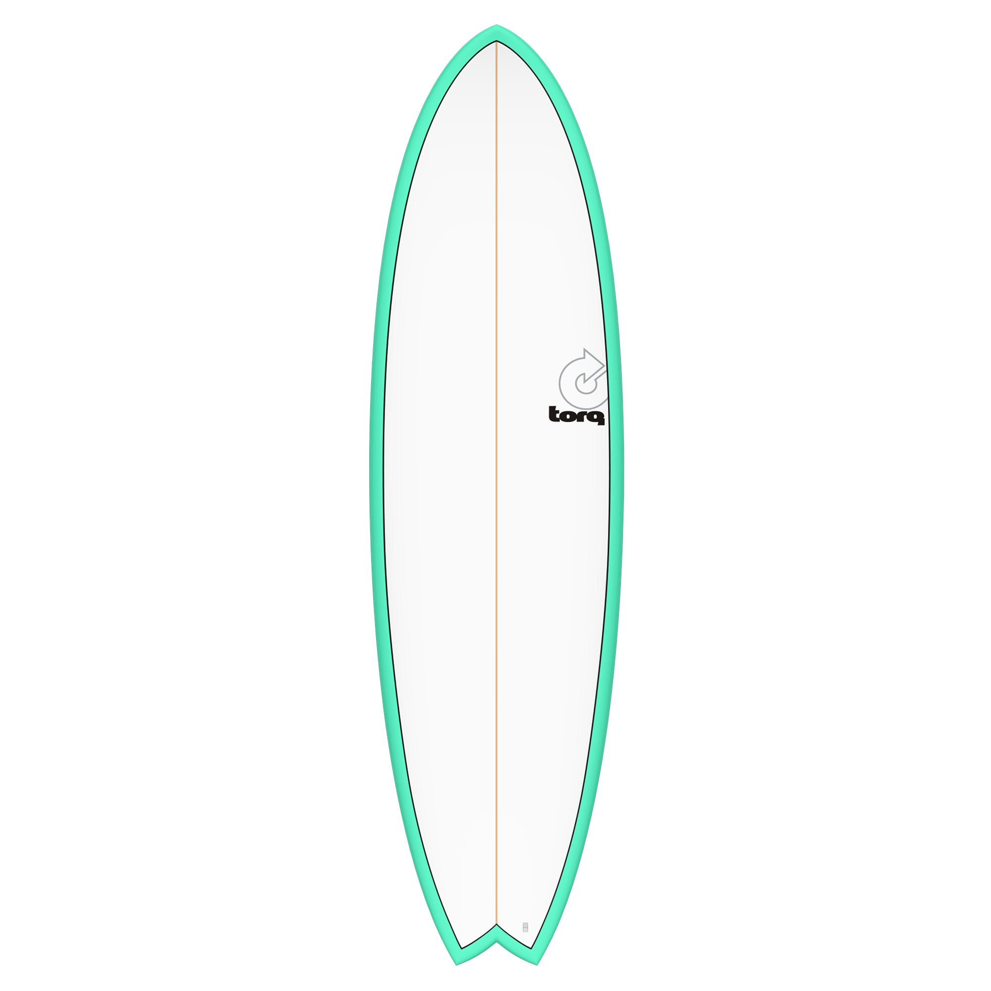 Surfboard TORQ Epoxy TET 6.6 MOD Fish Seagreen 