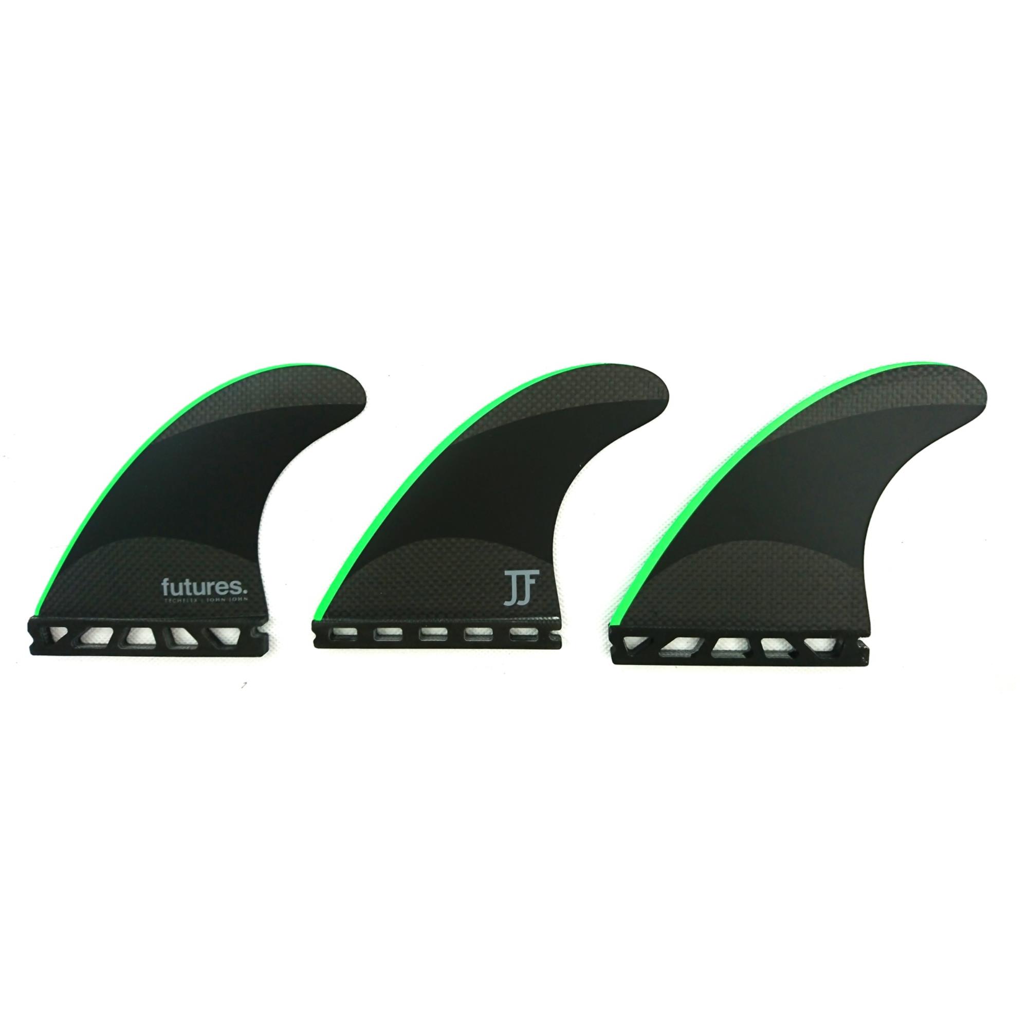 FUTURES Thruster Fin Set JJF-2 Medium Techflex John John Florence Signature